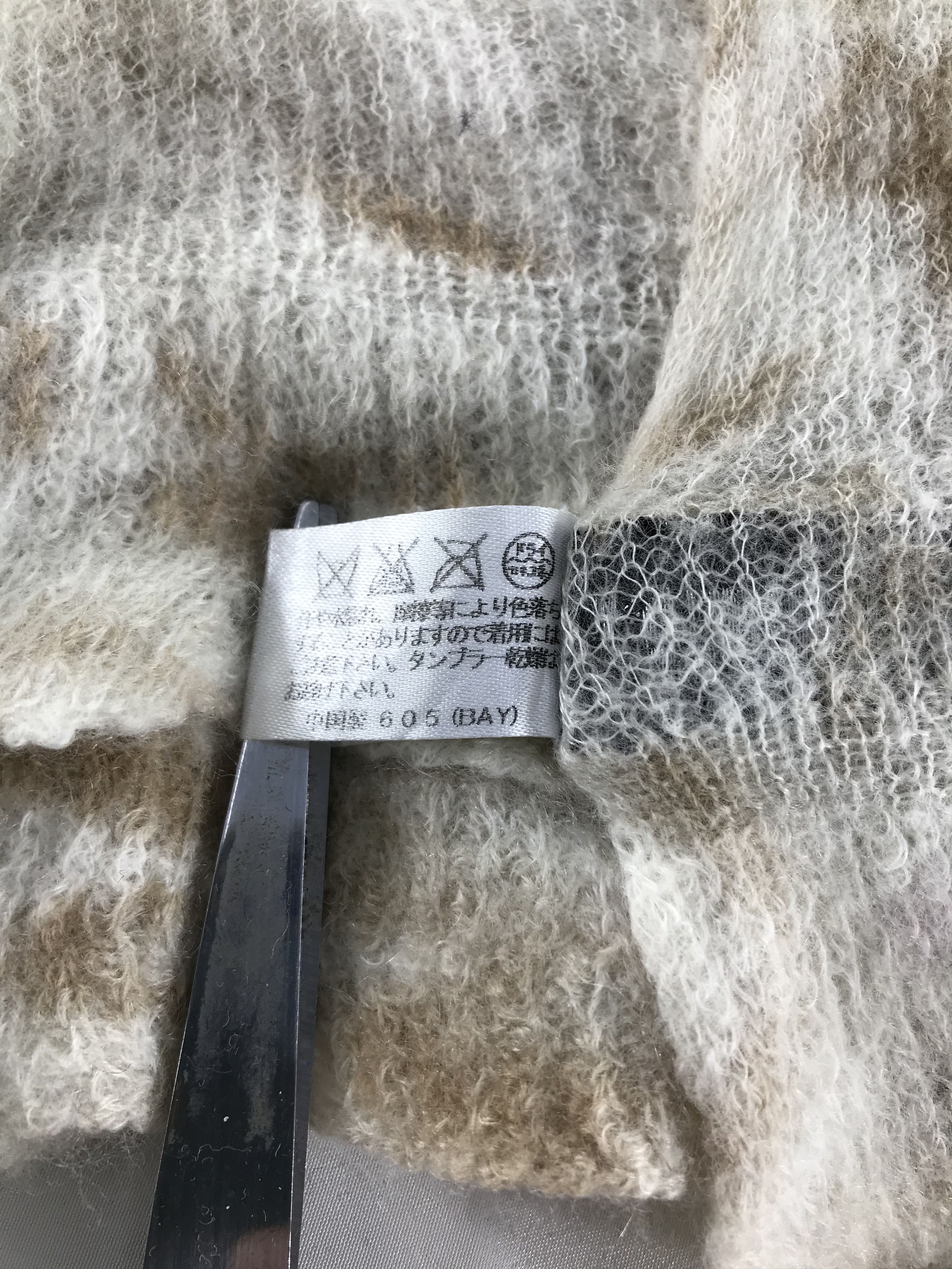 Lanvin Lanvin Cashmere Scarf Muffler V567 Size ONE SIZE - 6 Thumbnail