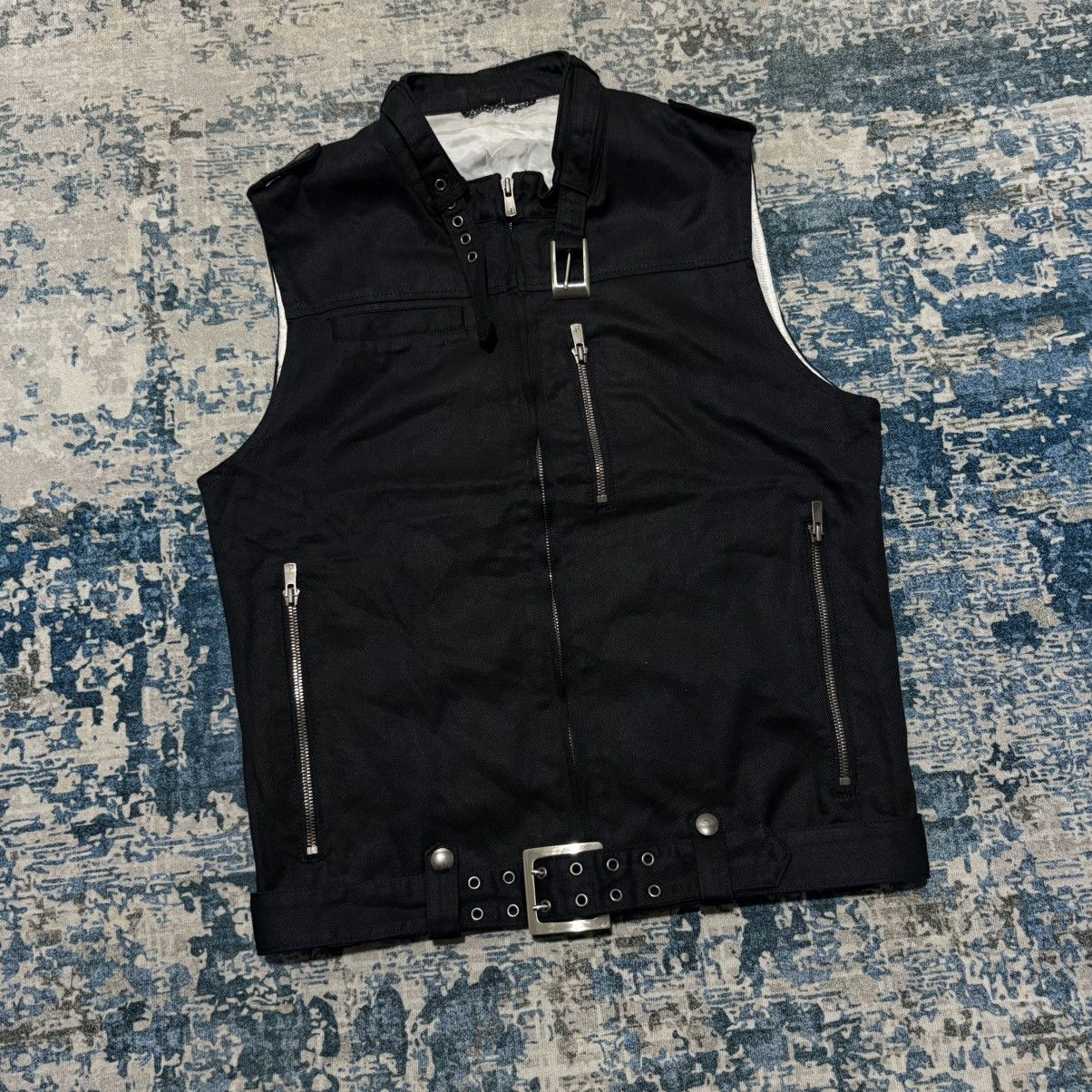 Japanese Brand Trick or Threat bikers style punk vest Size US M / EU 48-50 / 2 - 2 Thumbnail