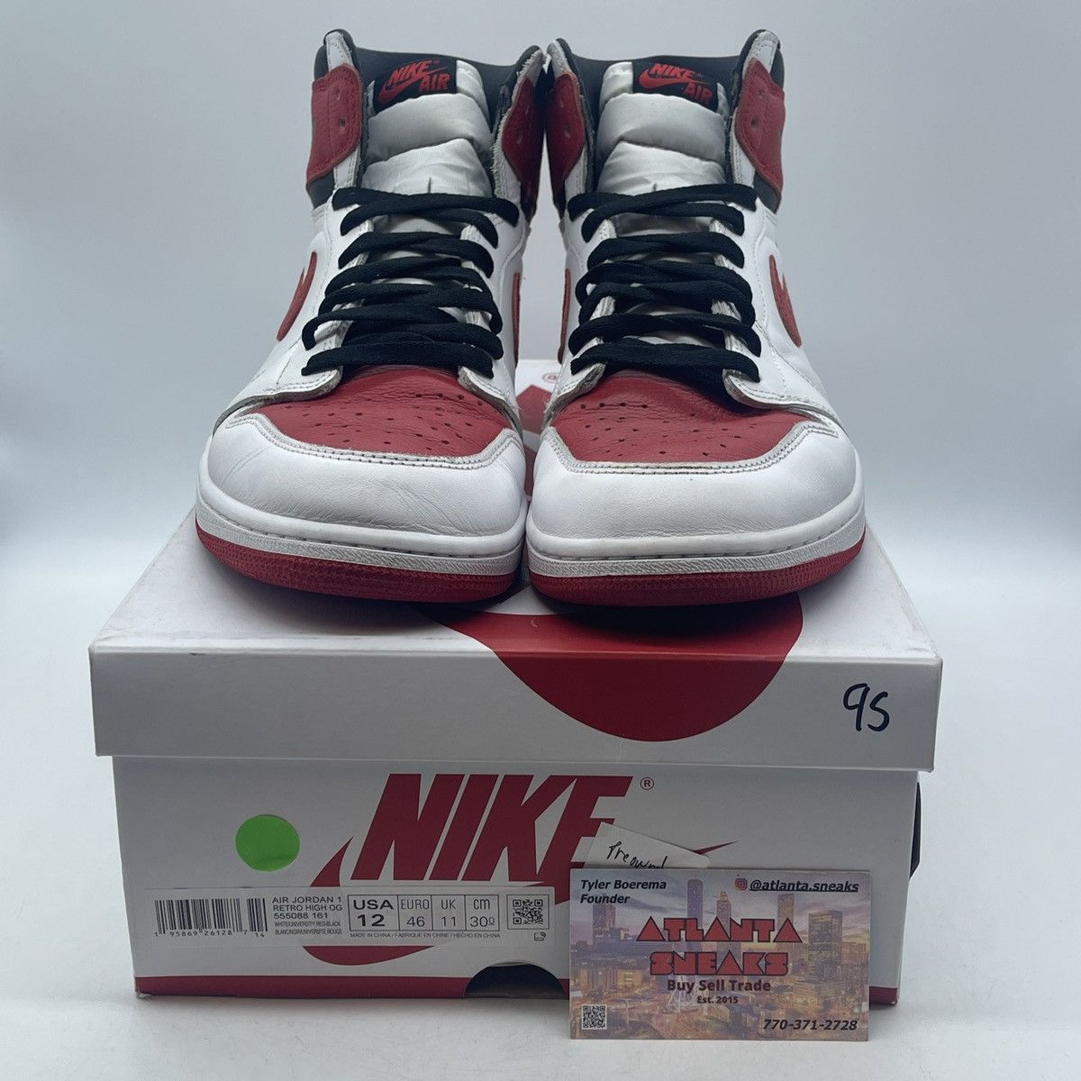 Jordan Brand Air Jordan 1 high heritage Size US 12 / EU 45 - 2 Thumbnail