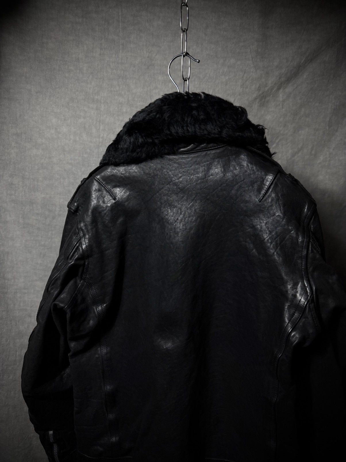 Isamu Katayama Backlash Isamu Katayama Backlash Fur Leather Jacket Size US M / EU 48-50 / 2 - 9 Thumbnail
