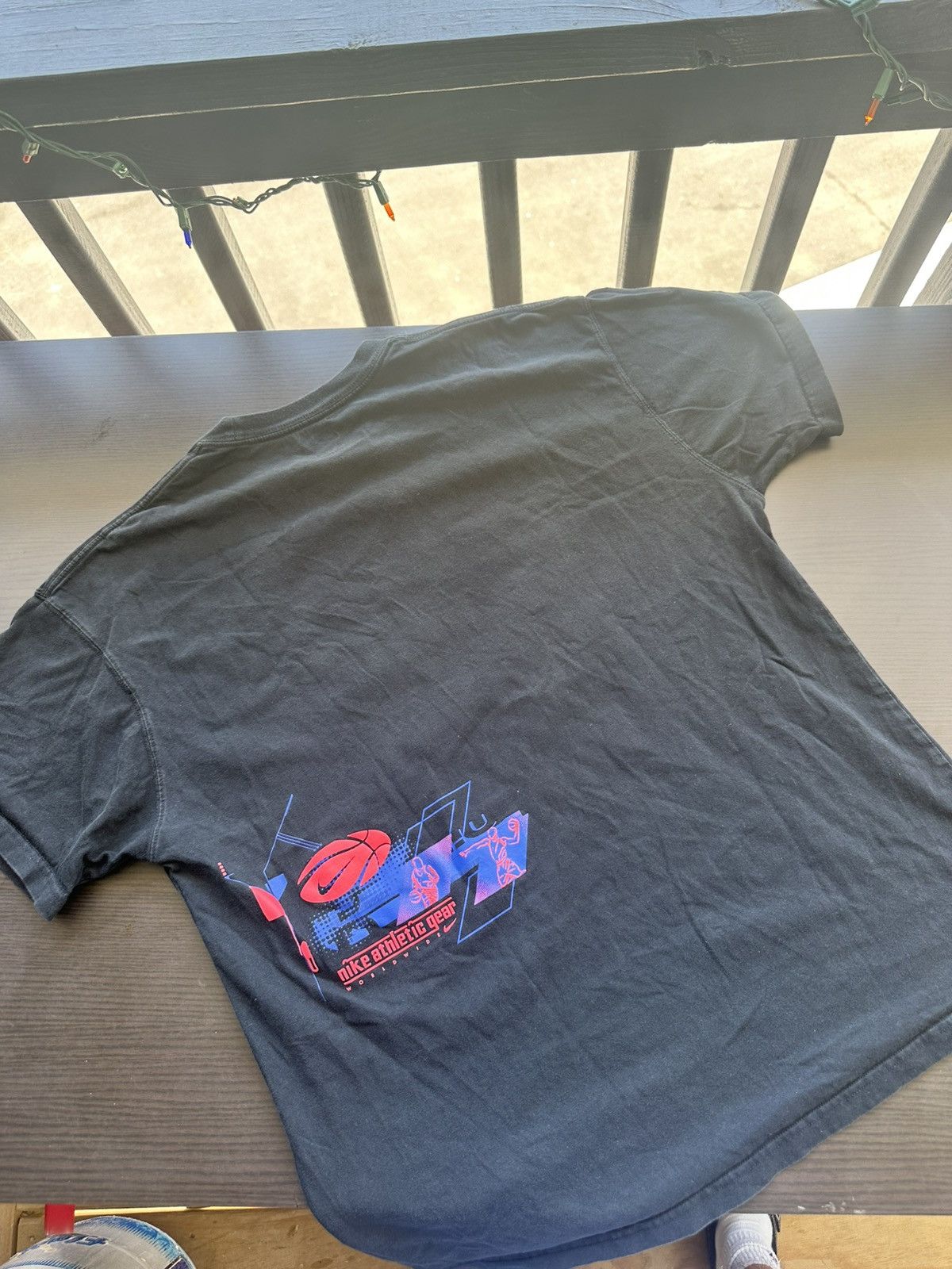 Nike Nike Basketball Black Athletic Gym Tee Shirt Mens size Large Size US L / EU 52-54 / 3 - 5 Thumbnail