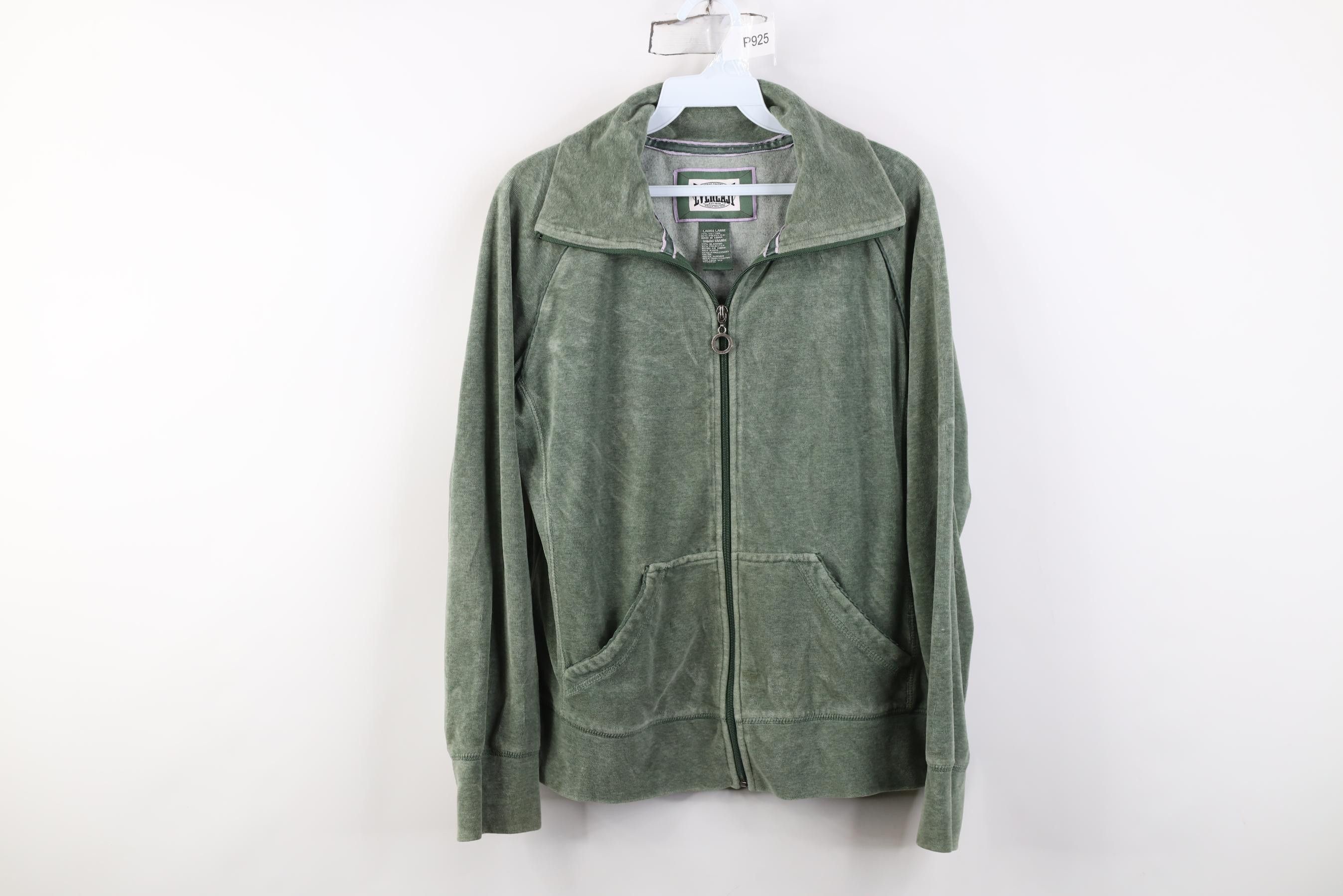 Everlast Vintage 90s Y2K Everlasting Boxing Terry Cloth Velour Jacket Size L / US 10 / IT 46 - 1 Thumbnail