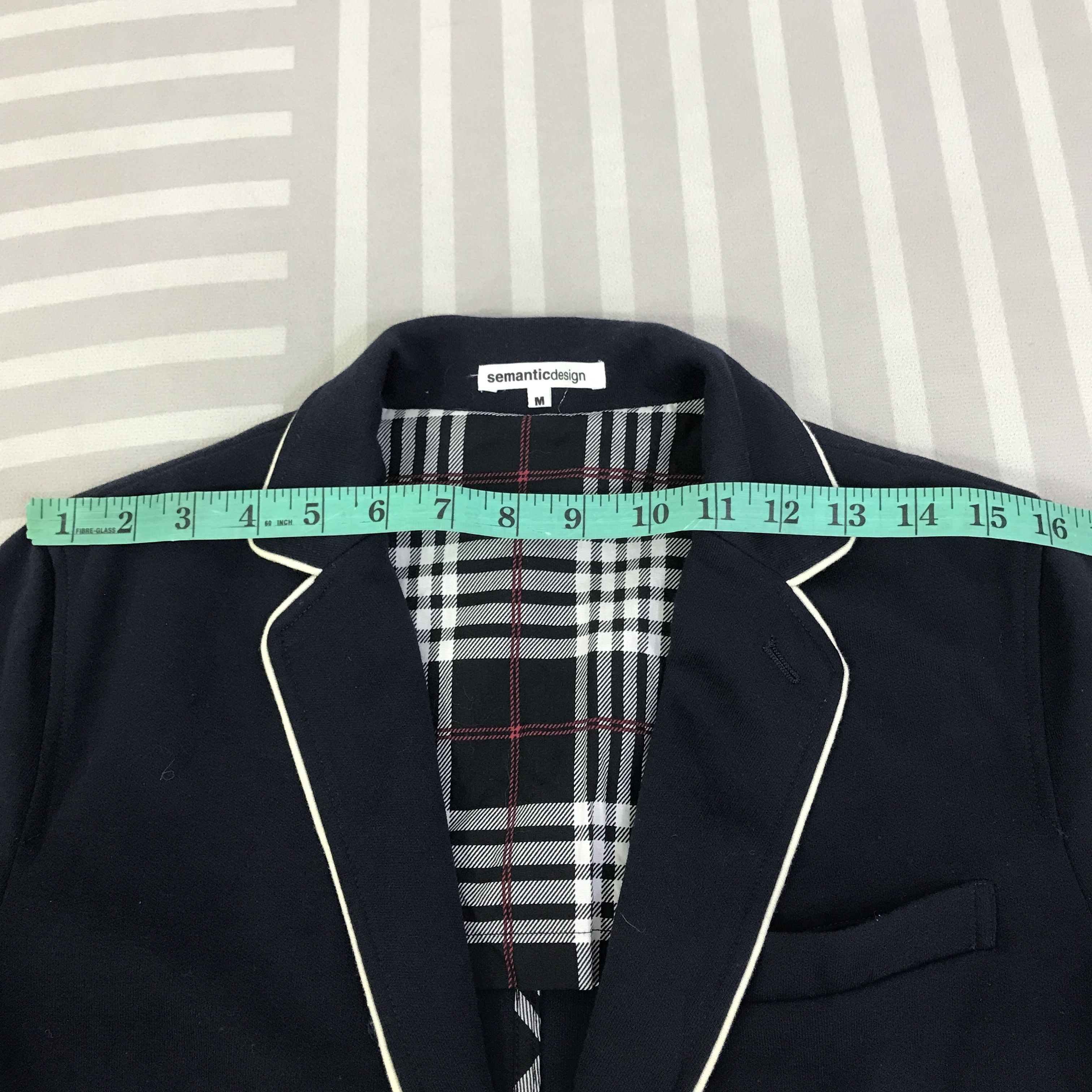 semanticdesign Vintage Semantic Design cotton Blazers K121B17 Size US M / EU 48-50 / 2 - 6 Thumbnail