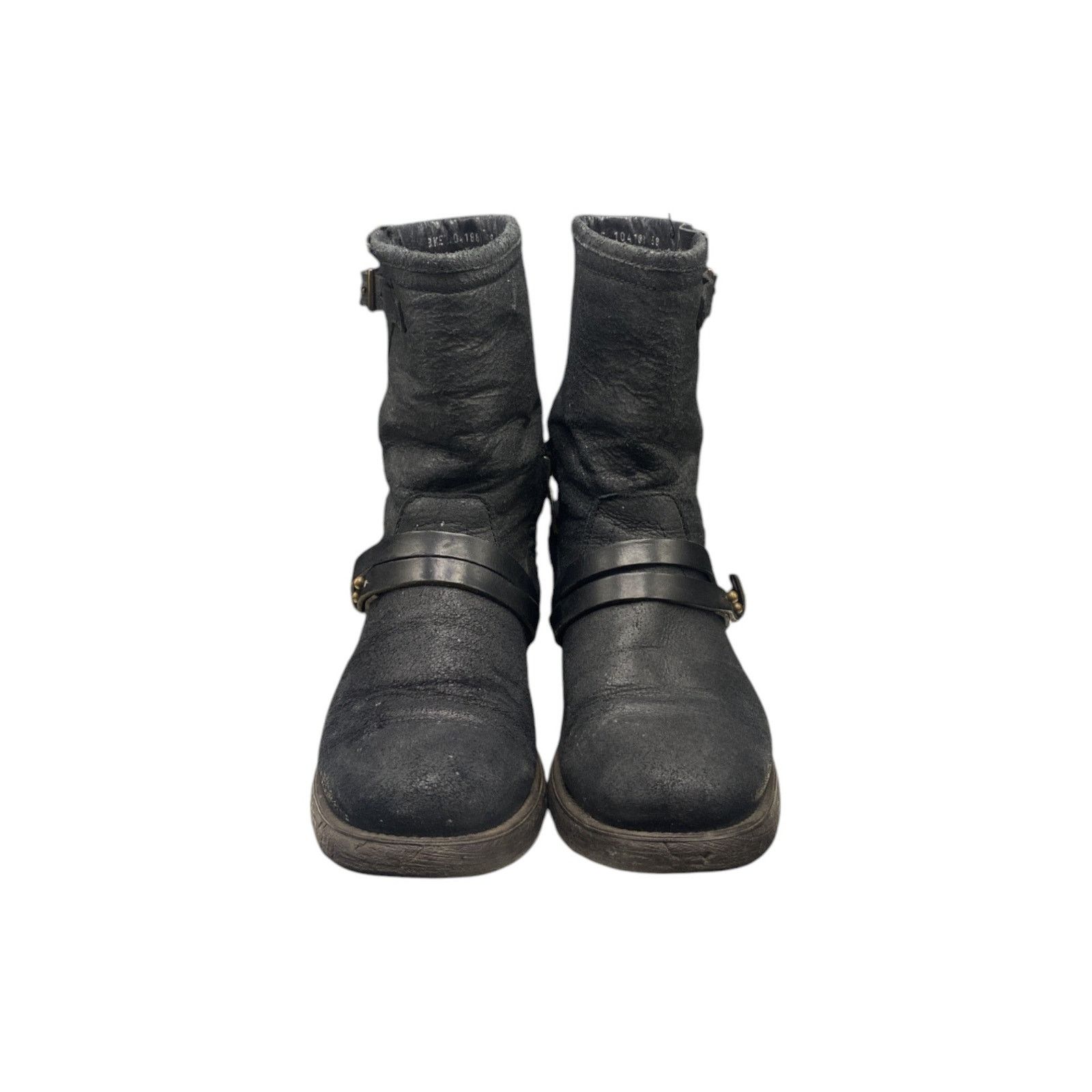 Dirk Bikkembergs Engineer Leather Strap Boots Size US 8 / IT 38 - 2 Thumbnail