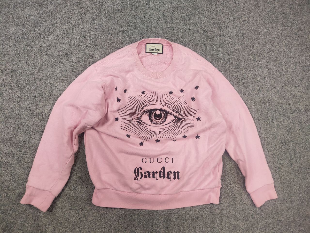 Gucci Gucci Garden Limited Edition Authentic pink sweatshirt eye Size US S / EU 44-46 / 1 - 7 Thumbnail