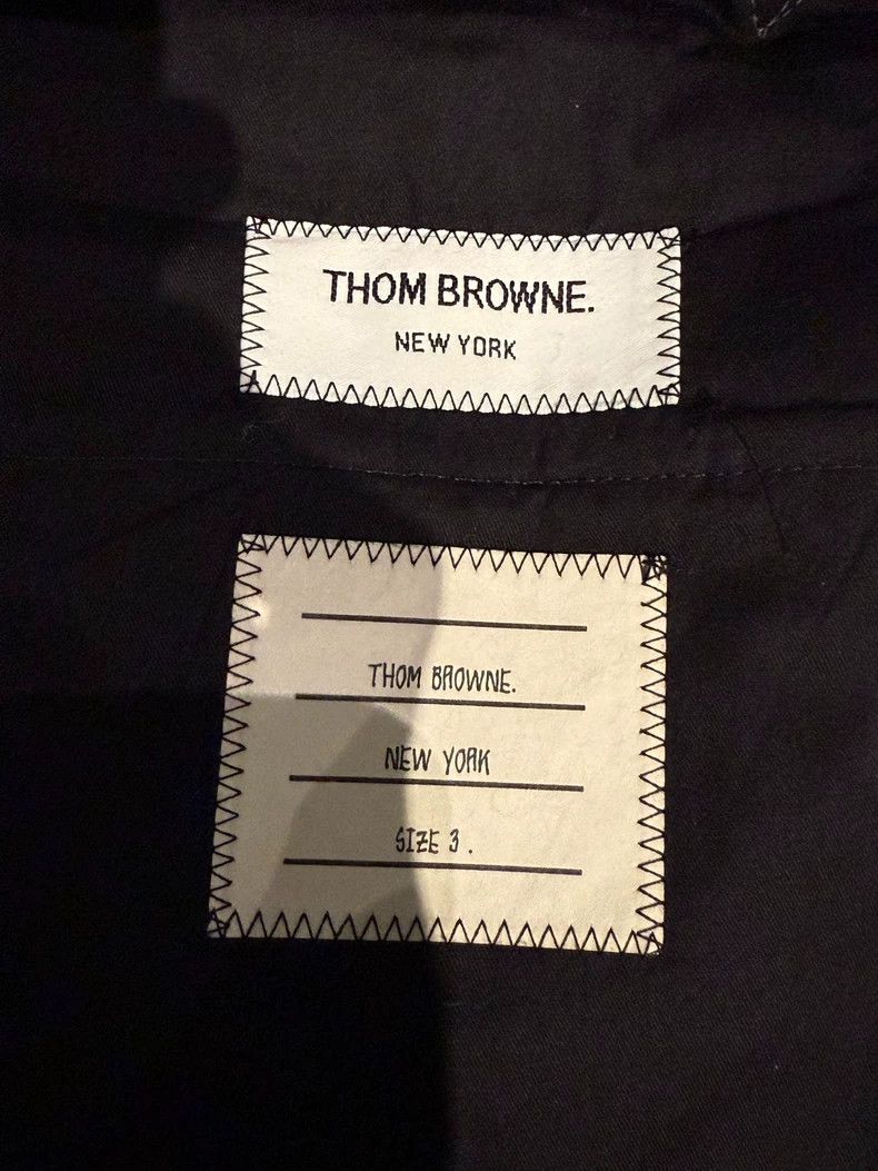Thom Browne Thom Browne size3 Classic solid color trousers Size 38S - 4 Thumbnail