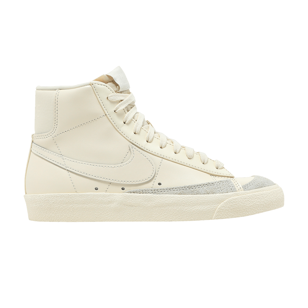 image of Nike Wmns Blazer Mid 77 Vintage Coconut Milk Shoes in Cream, Women's (Size 5)