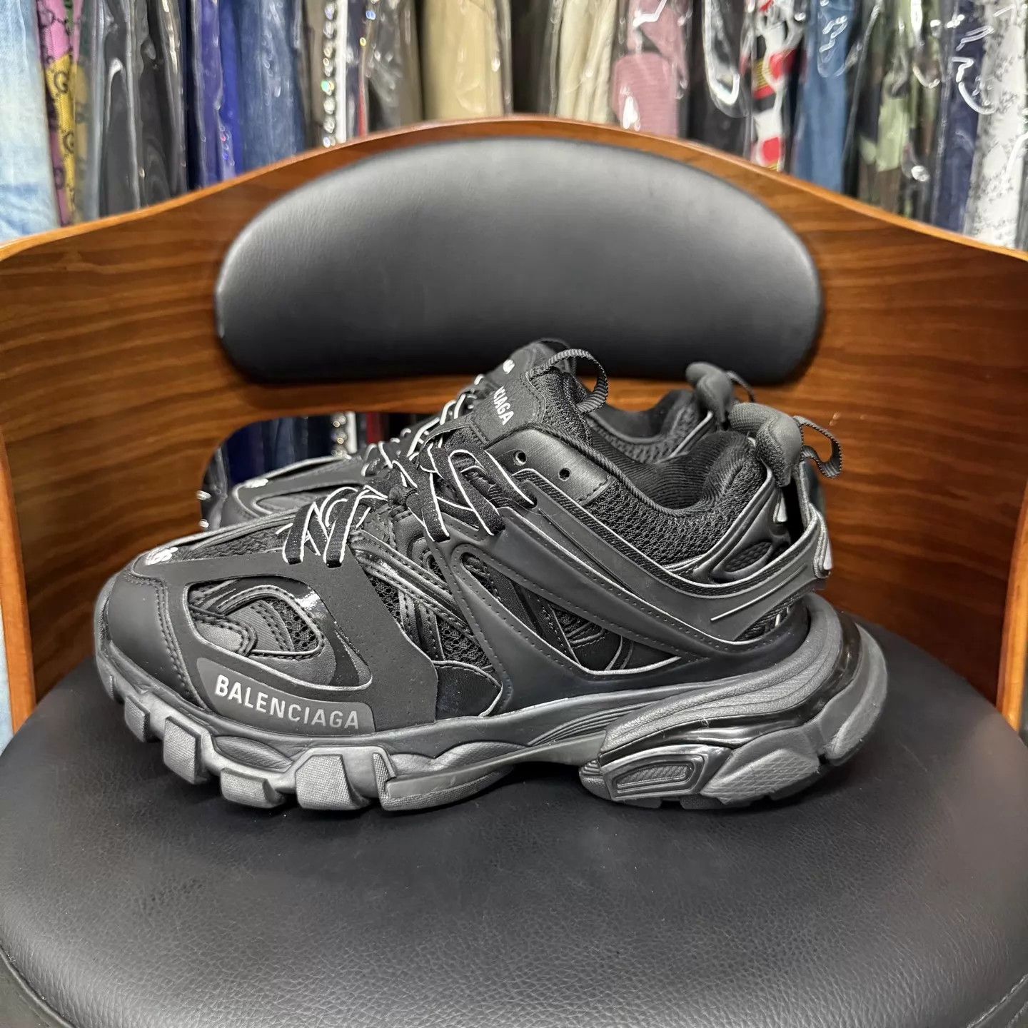 Balenciaga Balenciaga Track Black 36 Mint Original Box Size US 5.5 / IT 35.5 - 6 Thumbnail