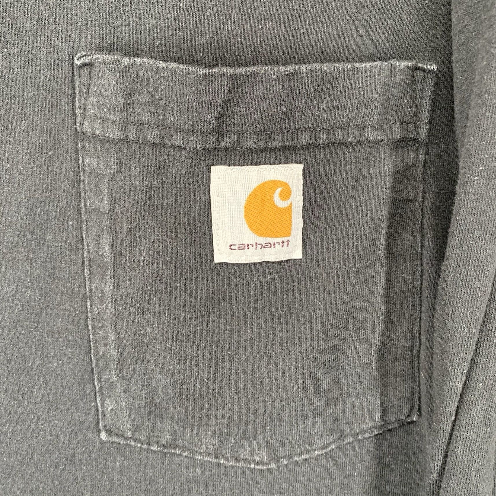 Carhartt Carhartt Mens Black 4XL Long Sleeve T-Shirt All Cotton Crew Neck Pockets Logo Heavyweight Regular Fit 4XL Mens Shirt Carhartt Men'S K87 Size US XXL / EU 58 / 5 - 4 Thumbnail