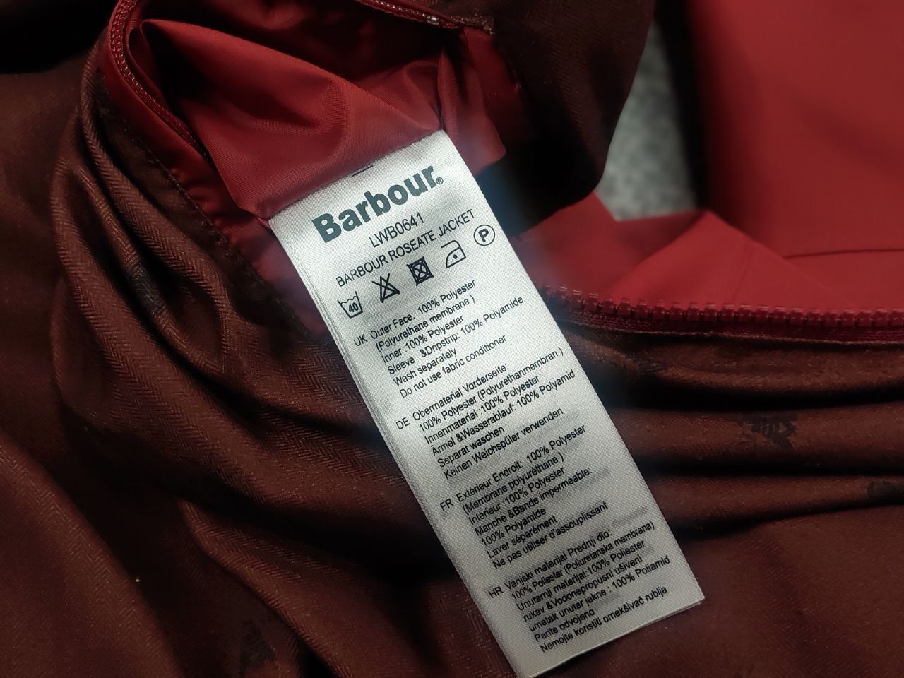 Barbour Barbour Roseate Waterproof Hooded Long Jacket brick color Size XL / US 12-14 / IT 48-50 - 14 Thumbnail