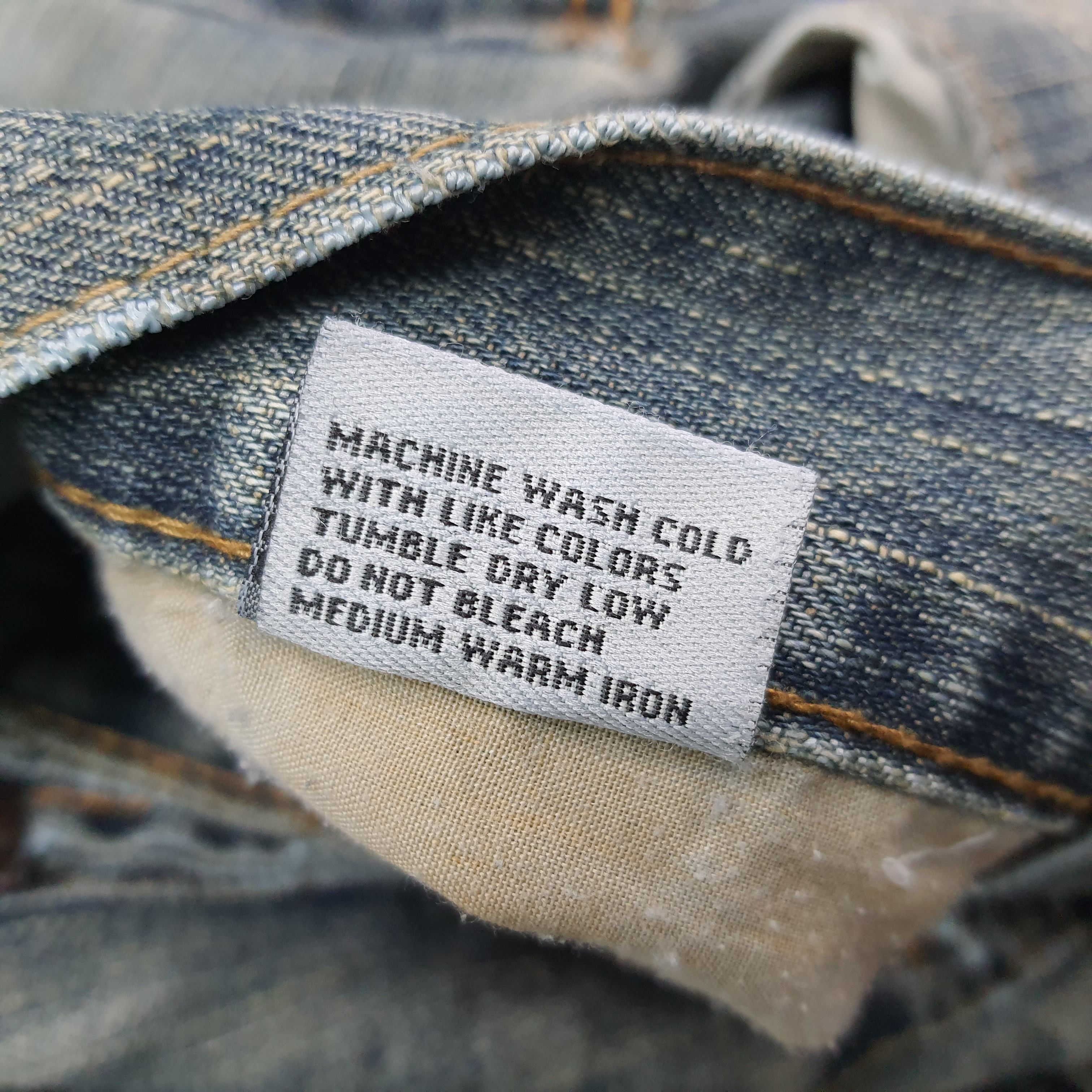FUSAI Vintage FUSAI Focus USA Y2K Jeans C258N25 Size US 33 - 10 Thumbnail