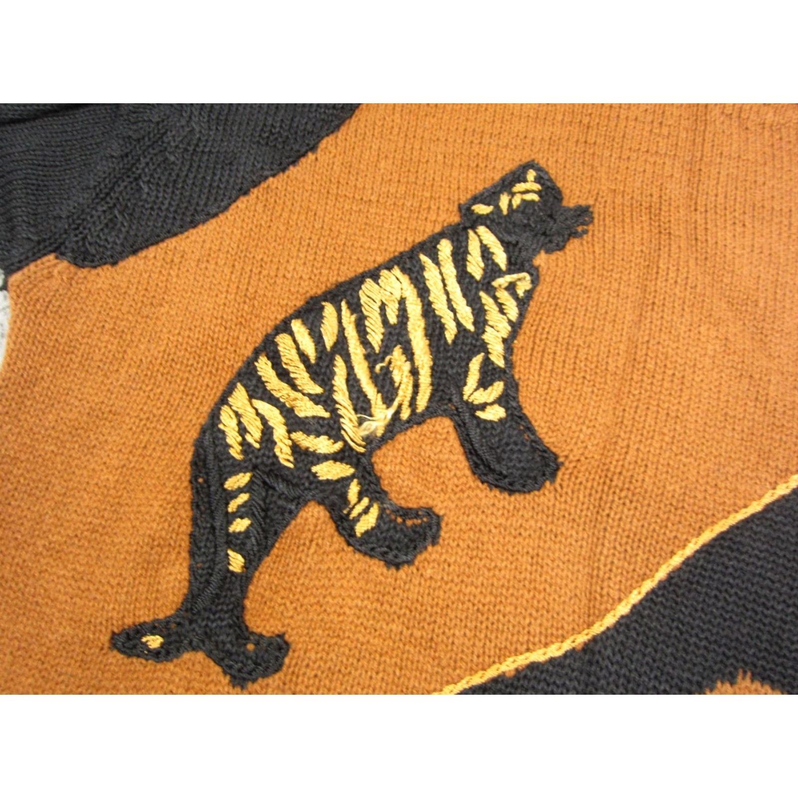 Vintage VINTAGE Victoria Harbour Sweater Womens Large Black 90s Pullover Knit Crew Neck Long Sleeve Size L / US 10 / IT 46 - 5 Thumbnail