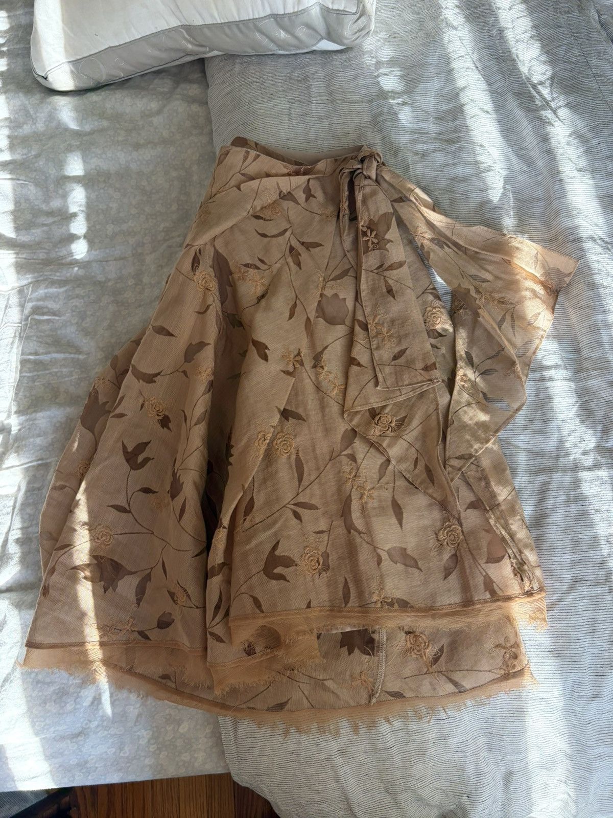 Maticevski Skirt with Floral Pattern Size 26" / US 2 / IT 38 - 4 Thumbnail
