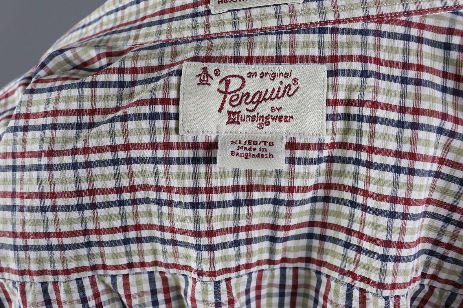 Original Penguin Men Penguin Heritage Slim Fit Casual Shirt Cotton Size XL Size US XL / EU 56 / 4 - 9 Thumbnail
