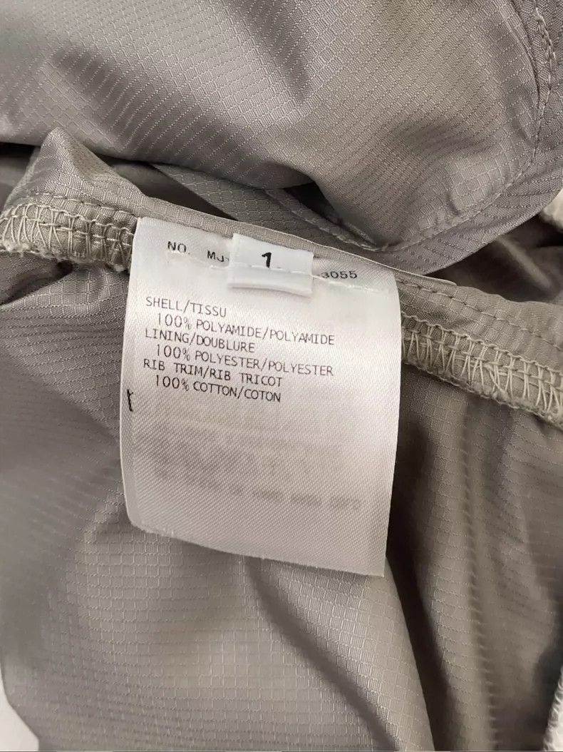 Thom Browne Thom Browne size1 Gray and white mesh zipper jacket Size US S / EU 44-46 / 1 - 5 Thumbnail