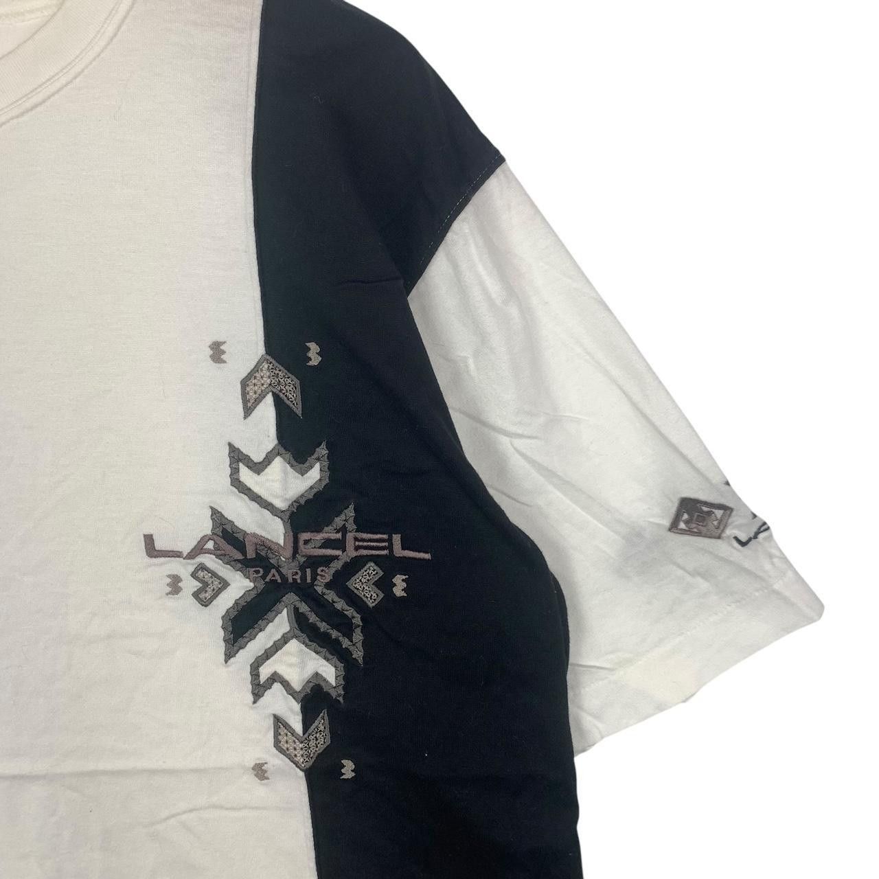 Vintage Vintage LANCEL PARIS Embroidered Logo Tee Shirt Size M / US 6-8 / IT 42-44 - 5 Thumbnail