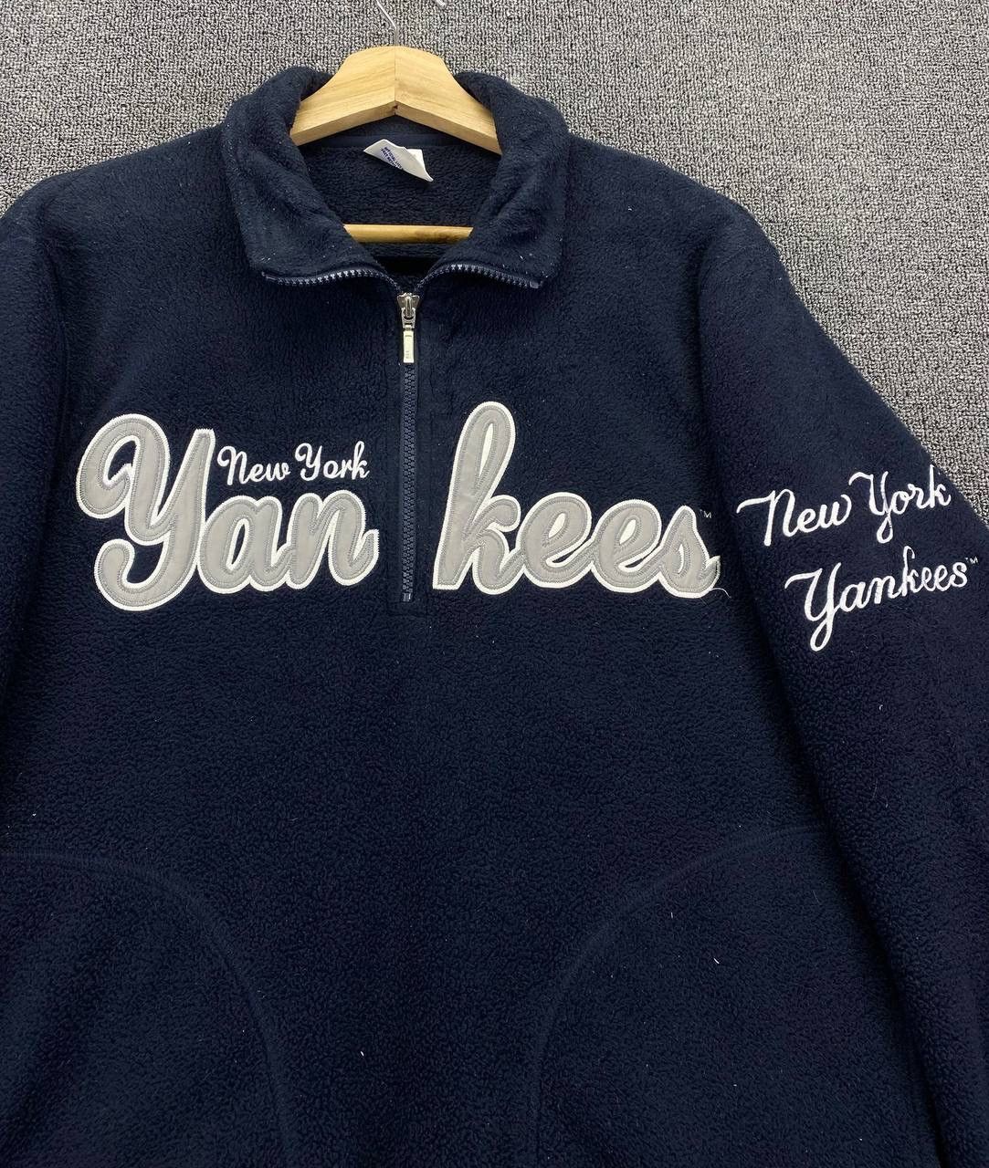 MLB Vintage MLB Yankees New York x Uniqlo Fleece Sweatshirt Size L / US 10 / IT 46 - 5 Thumbnail