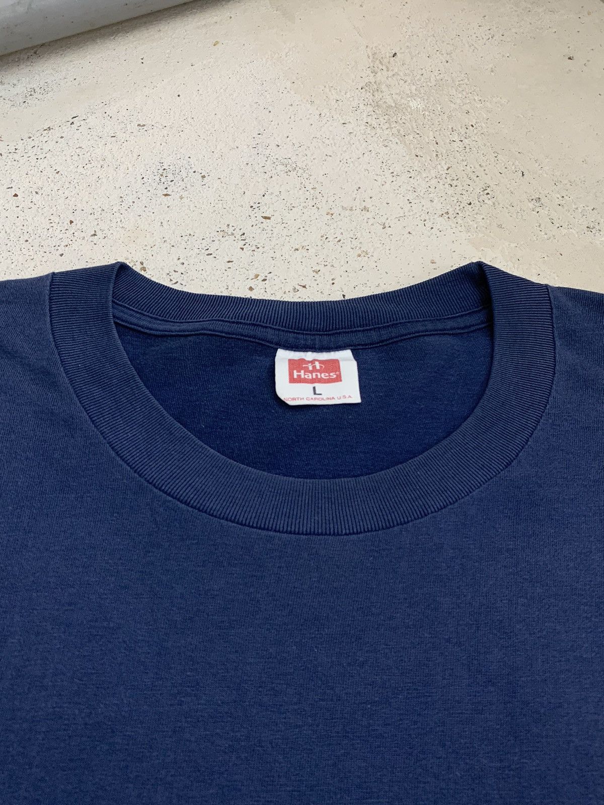 Hanes × Vintage Vintage North Carolina Hanes 80’s Single Stiching Size US L / EU 52-54 / 3 - 6 Thumbnail