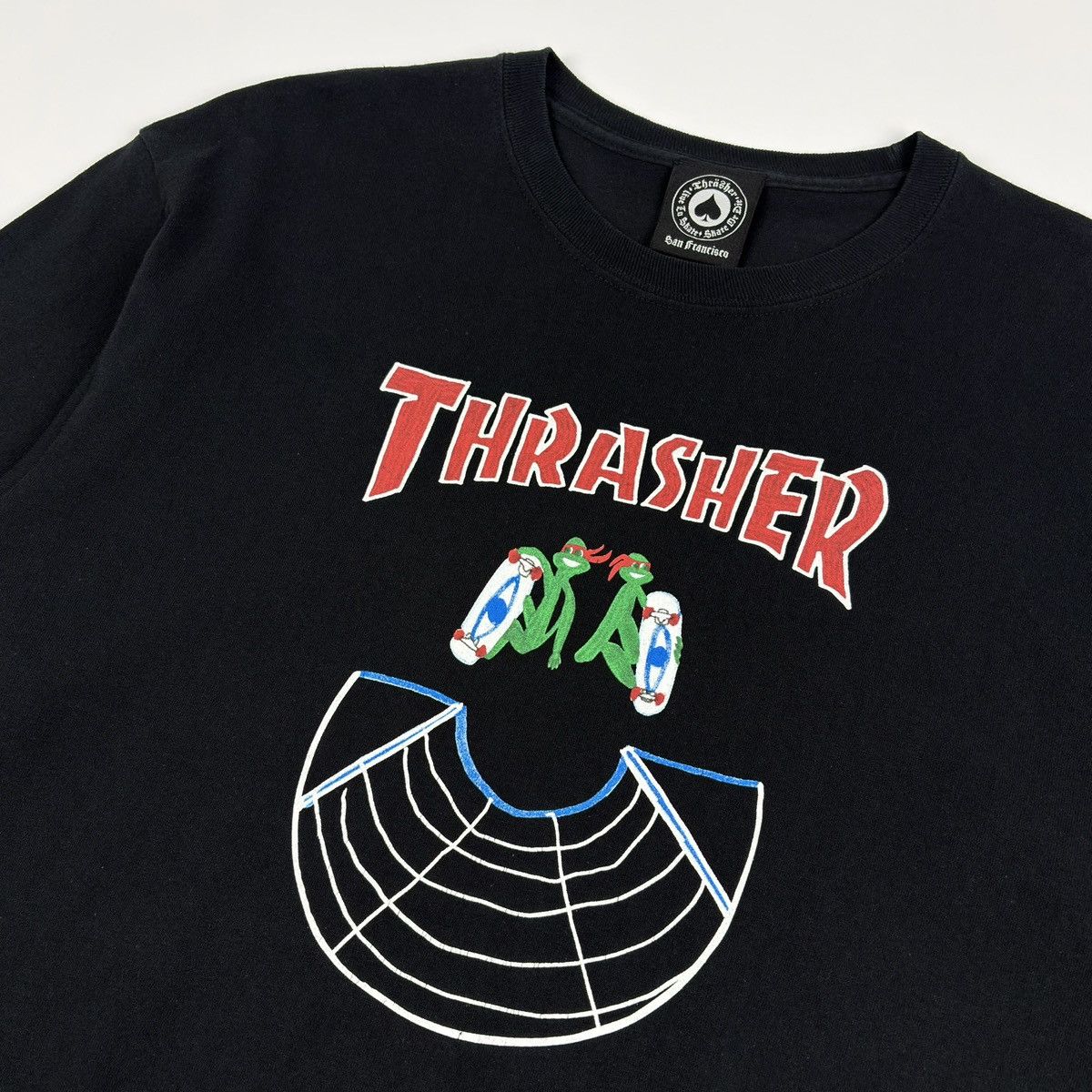 Thrasher Thrasher Green Ninja Turtles Skateboarder Long Sleeve Size US M / EU 48-50 / 2 - 4 Thumbnail