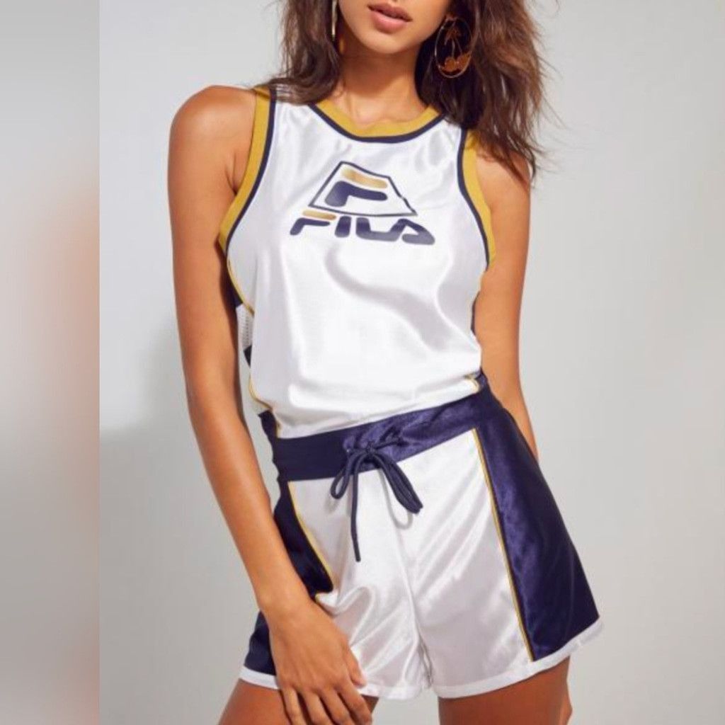 Fila FILA + UO Basketball Drawstring Romper Size Small Size 30" / US 8 / IT 44 - 1 Thumbnail