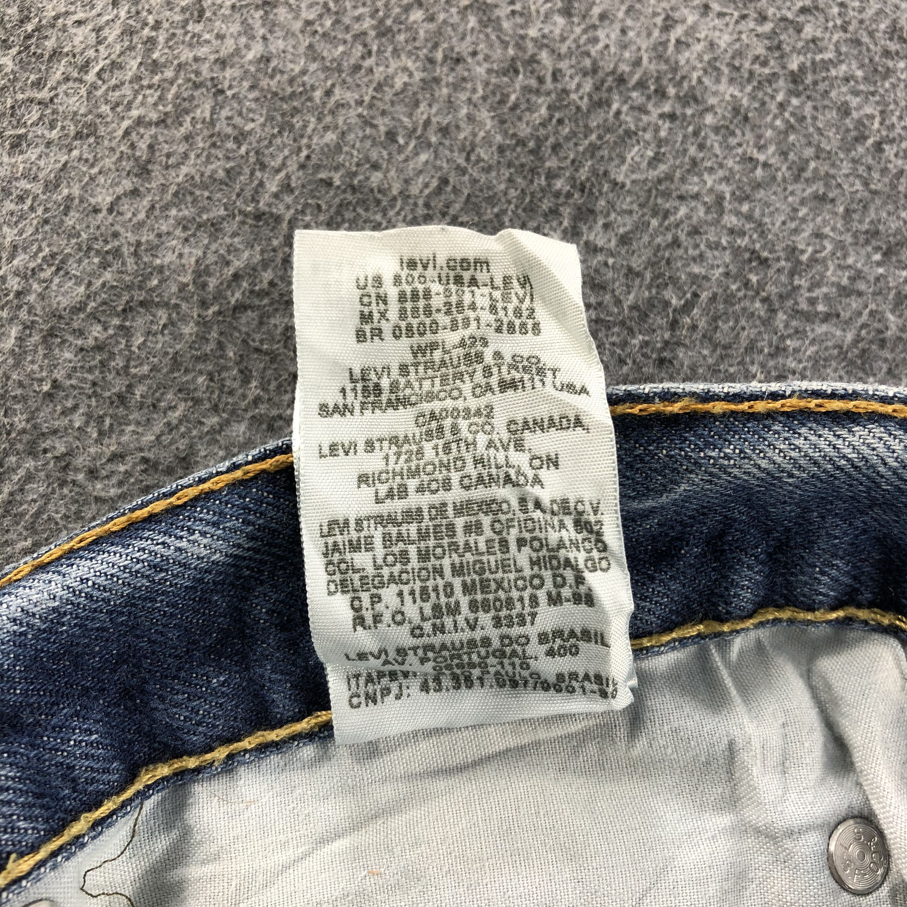 Levi's Blue Wash Vintage Levis 505 Jeans-J1149 Size US 40 / EU 56 - 12 Thumbnail