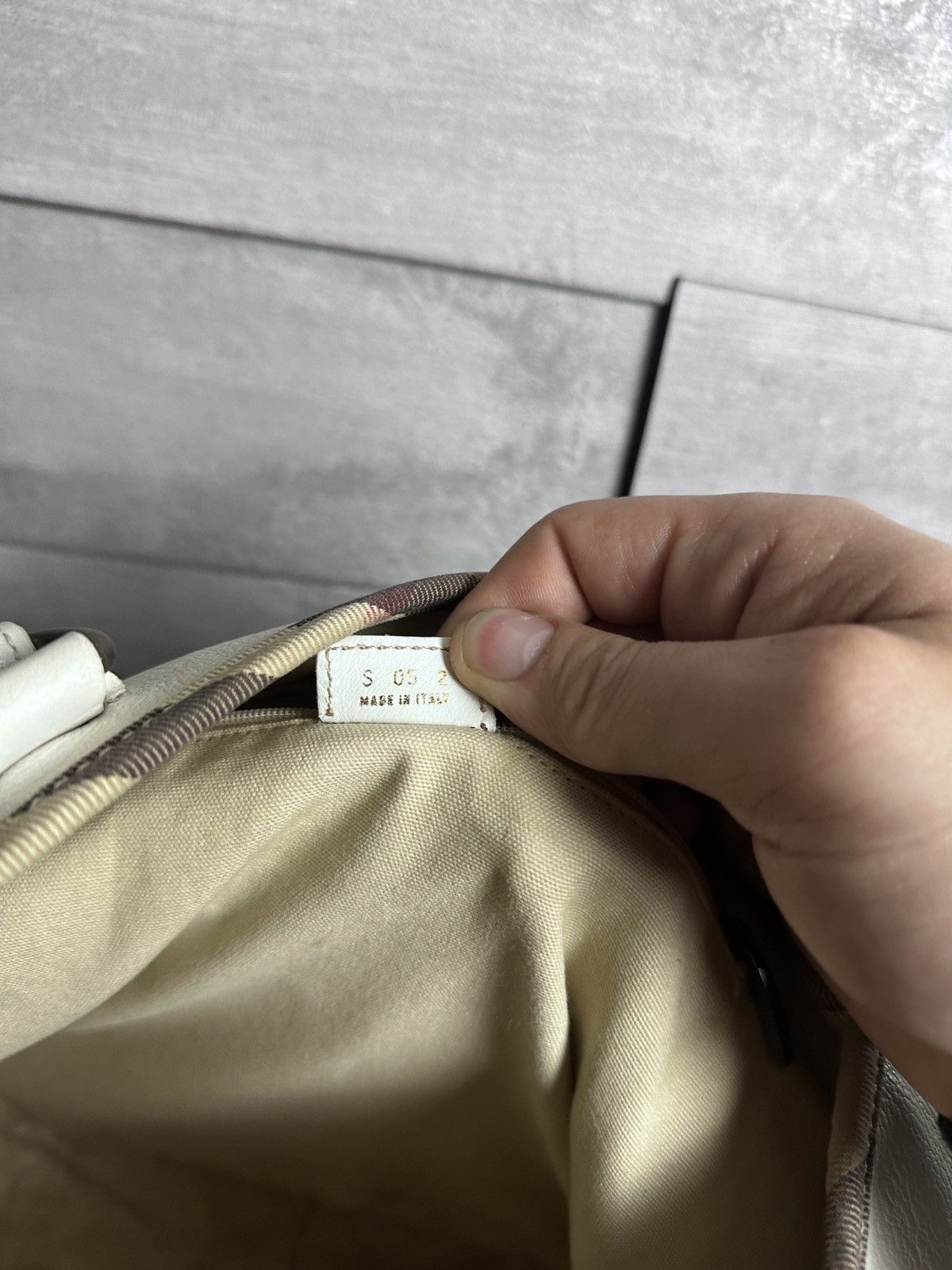 Burberry Burberry Leather Bag Luxury Size ONE SIZE - 10 Thumbnail