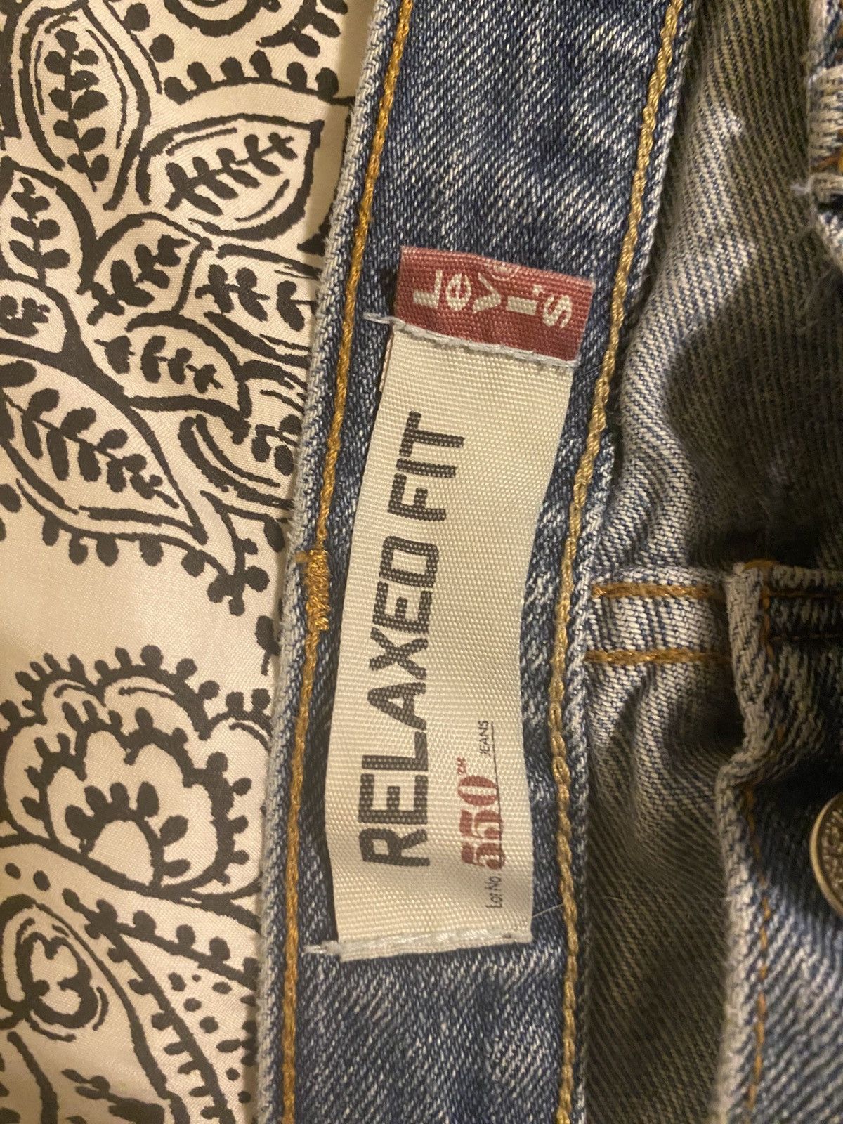 Levi's Levis Relaxed Fit Jeans Size US 36 / EU 52 - 4 Thumbnail
