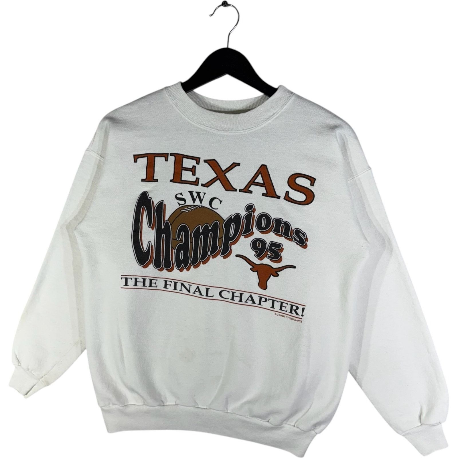 Hanes Vintage University of Texas SWC Champions Crewneck 90s M Size US M / EU 48-50 / 2 - 3 Thumbnail