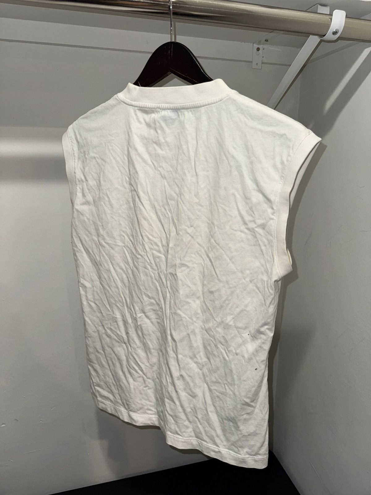 Off-White Off-white “no offense” logo sleeveless tee white Size US S / EU 44-46 / 1 - 6 Thumbnail