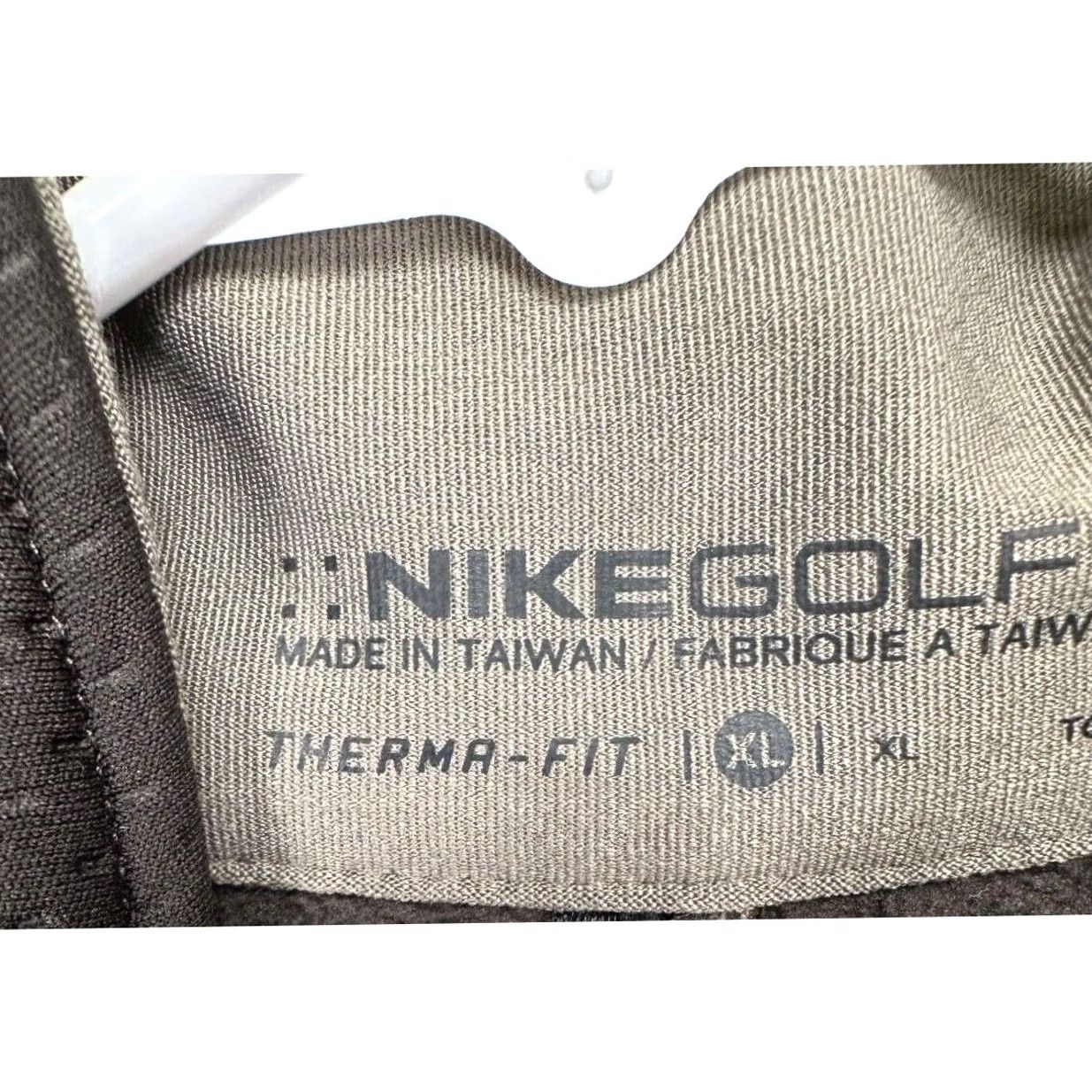 Nike VINTAGE? Nike Golf Jacket Womens XL Therma-Fit Brown Torrey Pines Fleece Lined Full Zip Size XL / US 12-14 / IT 48-50 - 4 Thumbnail