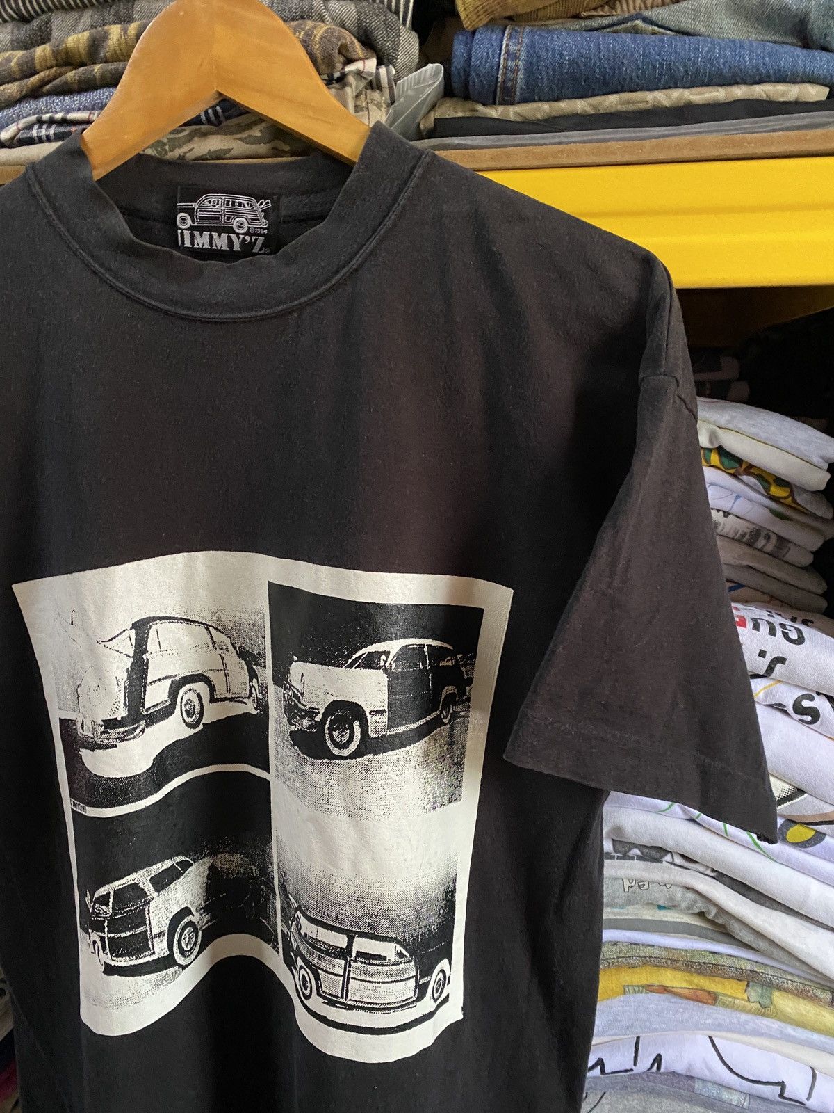 Shorty's Skateboards × Vintage Vintage 90s OG JIMMY Z Skateboard Graphic USA turtleneck Size US L / EU 52-54 / 3 - 3 Thumbnail