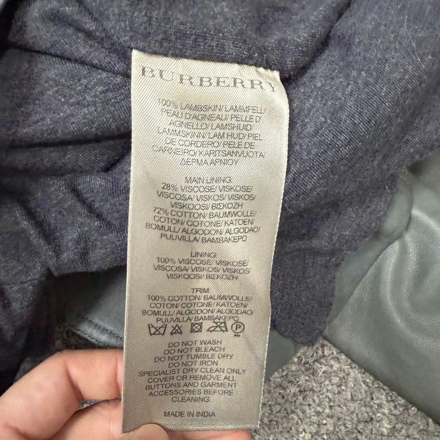 Burberry Burberry full leather overcoat UK8 99 new Size S / US 4 / IT 40 - 4 Thumbnail