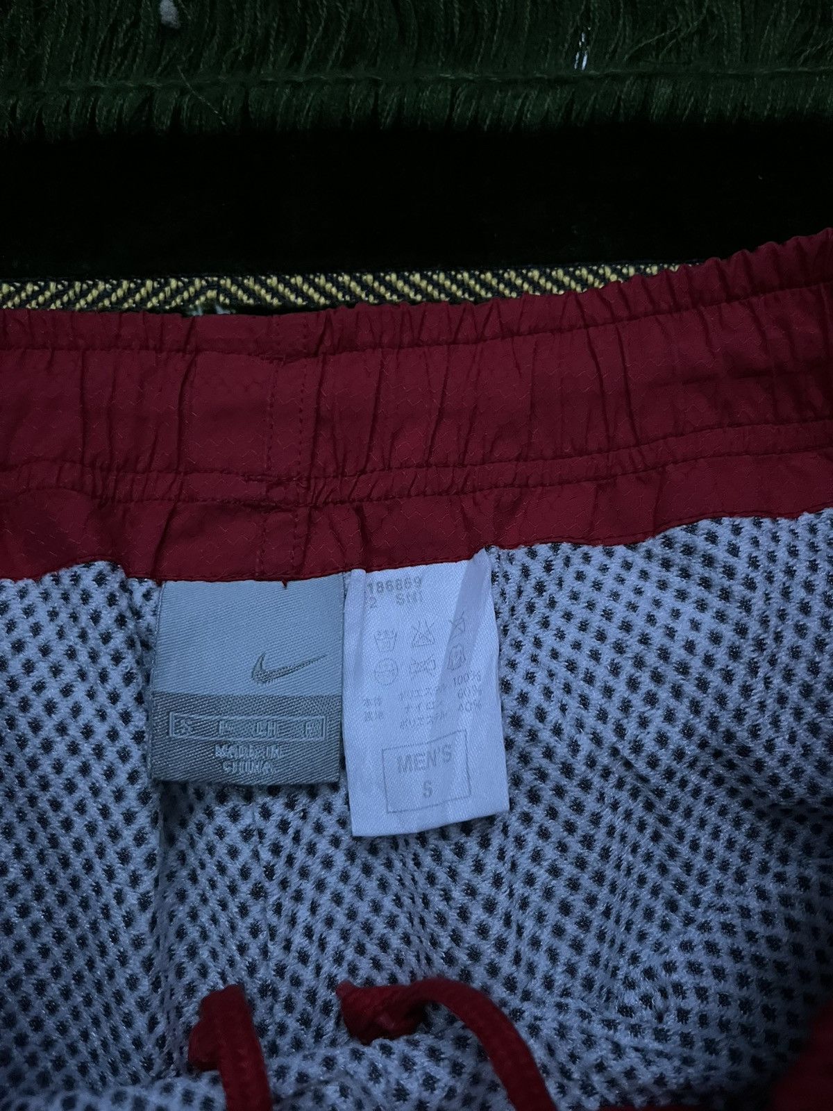 Nike Nike Red Track Pants | Excellent Condition Size US 31 - 4 Thumbnail