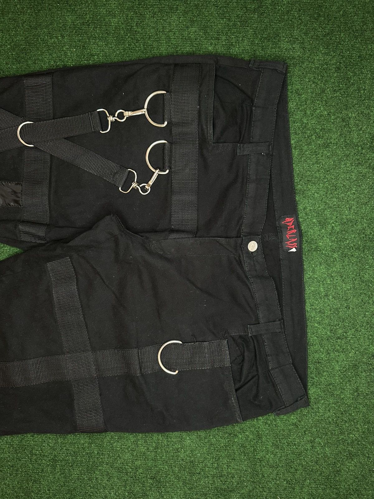 Japanese Brand RARE Aderlass Parachute Bondage Pants Cyber Punk Size 40 Size US 40 / EU 56 - 2 Thumbnail