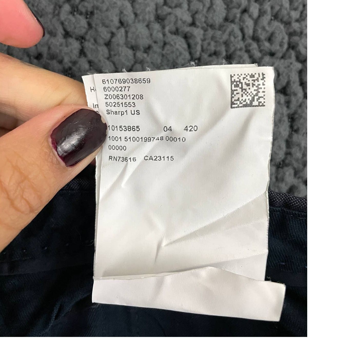 Hugo Boss Hugo Boss Dress Pants 34 R Men's 100% Virgin Wool Size US 34 / EU 50 - 4 Thumbnail