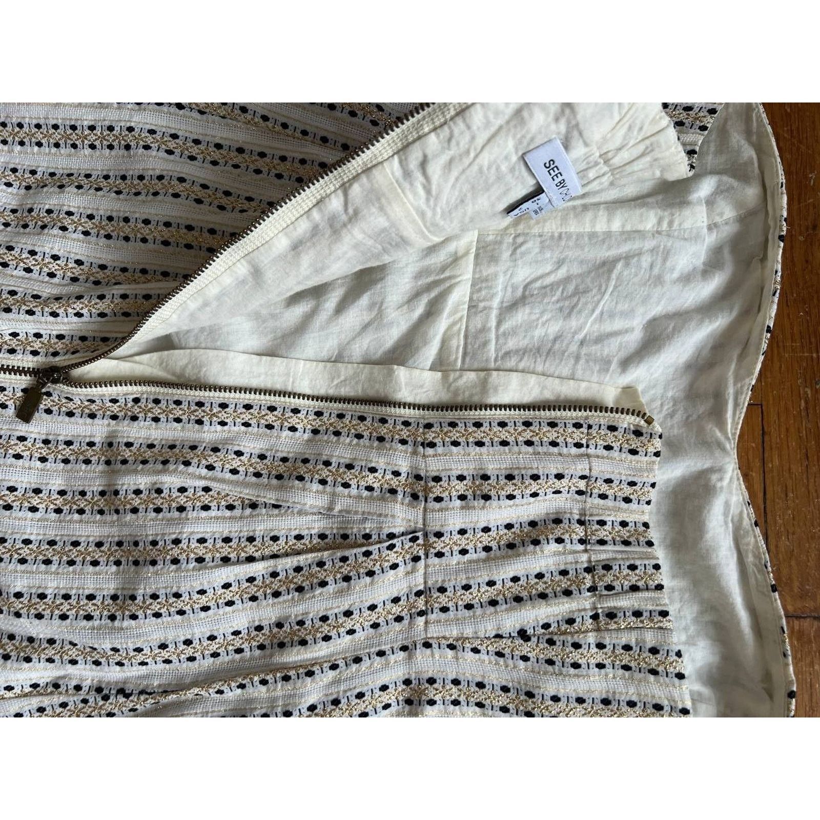 See by Chloe See by Chloé Women Dress Sleeve Length Mini Size 2 A000960 Size XS / US 0-2 / IT 36-38 - 4 Thumbnail