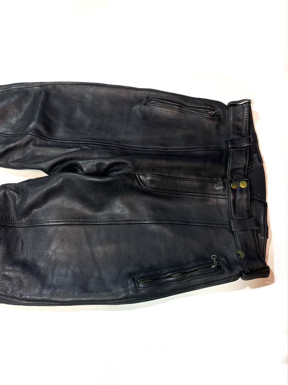Vintage Tough Leather Racing Moto Pants Vintage Size US 30 / EU 46 - 4 Thumbnail