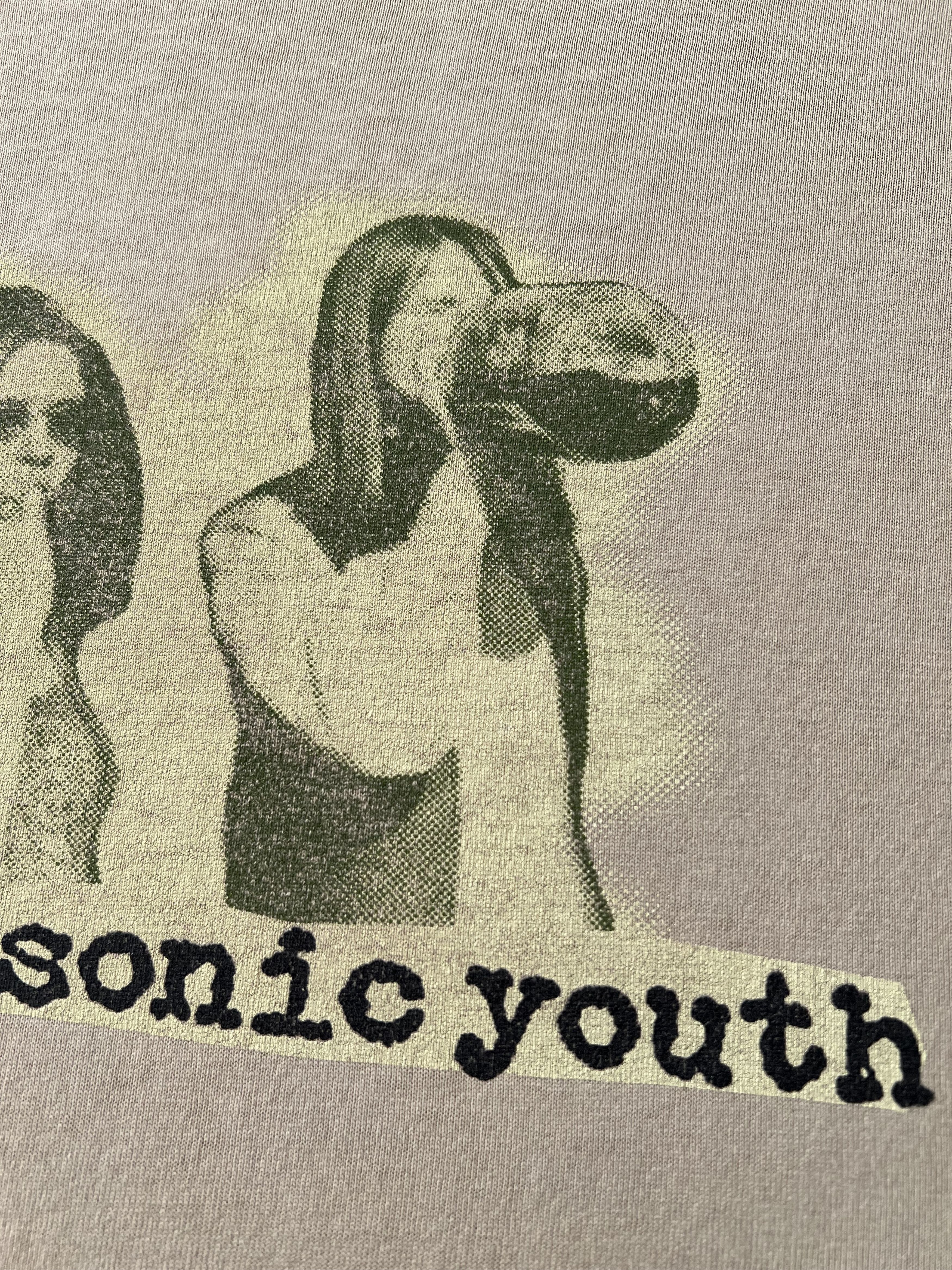 Band Tees Vintage 2001 Sonic Youth One Vote Japan Tour T-shirt Size US L / EU 52-54 / 3 - 5 Thumbnail
