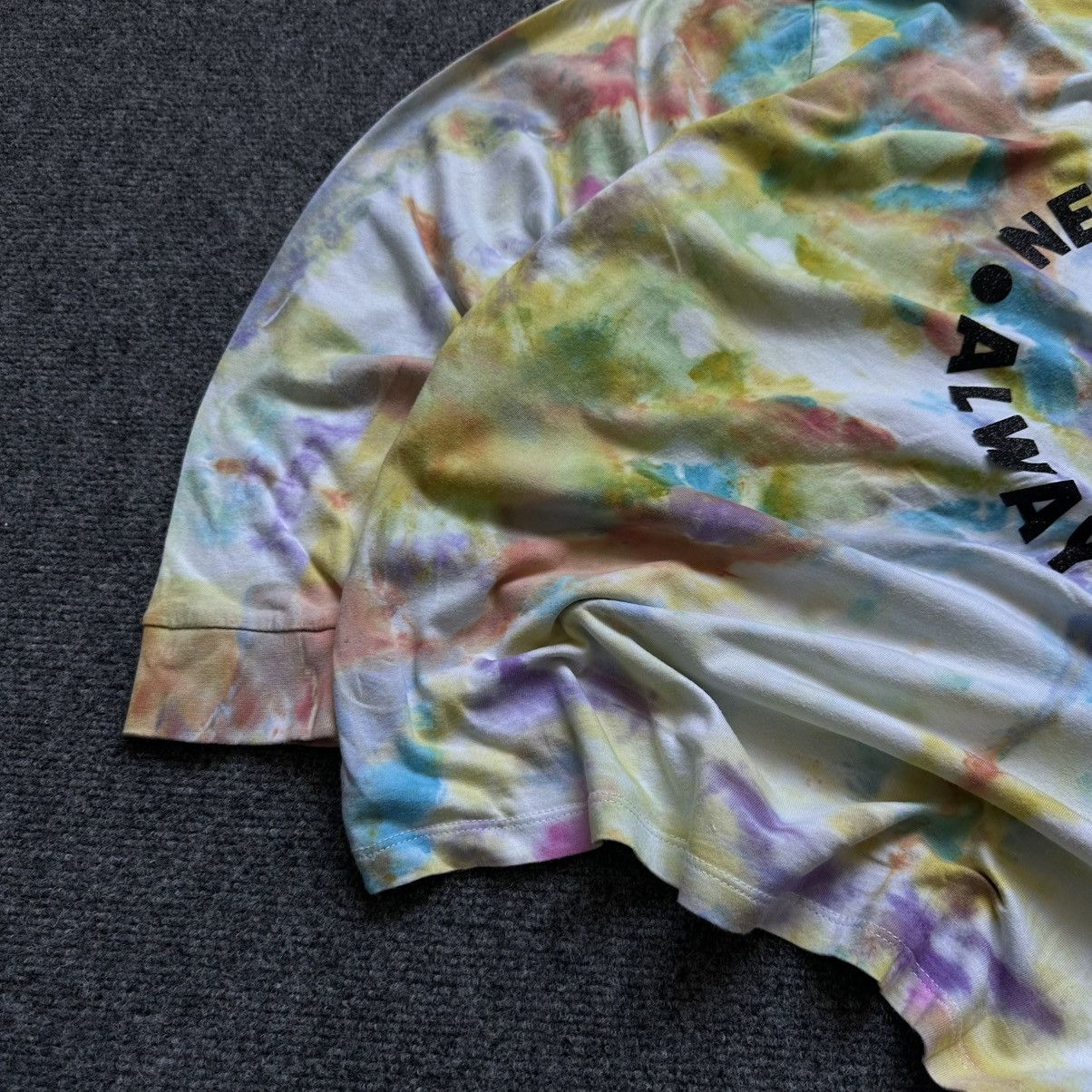 Asos VTG Tie dye Never Too Early Always too Late Long-sleeve Tee Size US M / EU 48-50 / 2 - 7 Thumbnail