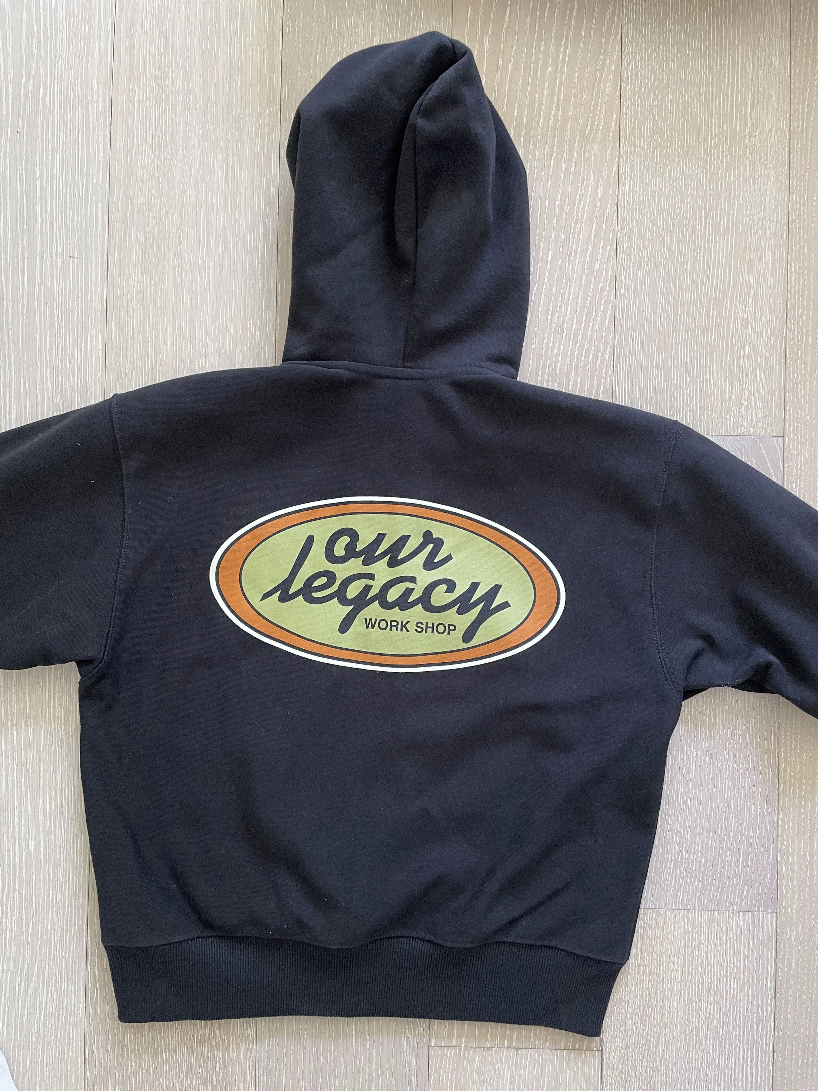 Our Legacy × Stussy OUR LEGACY WORK SHOP OVAL ZIP HOODIE Size US S / EU 44-46 / 1 - 2 Thumbnail