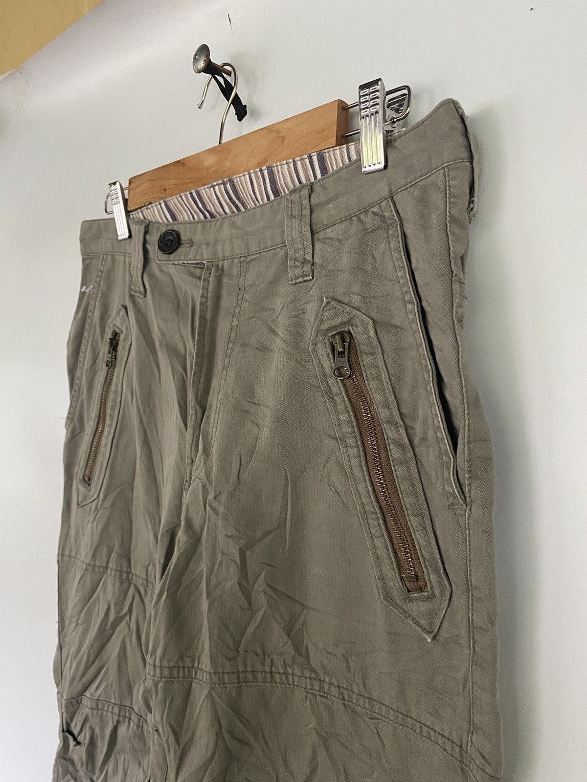 PPFM Vintage PPFM Zipper Cotton Jeans Pocket Double Knee Pants Size US 30 / EU 46 - 13 Thumbnail