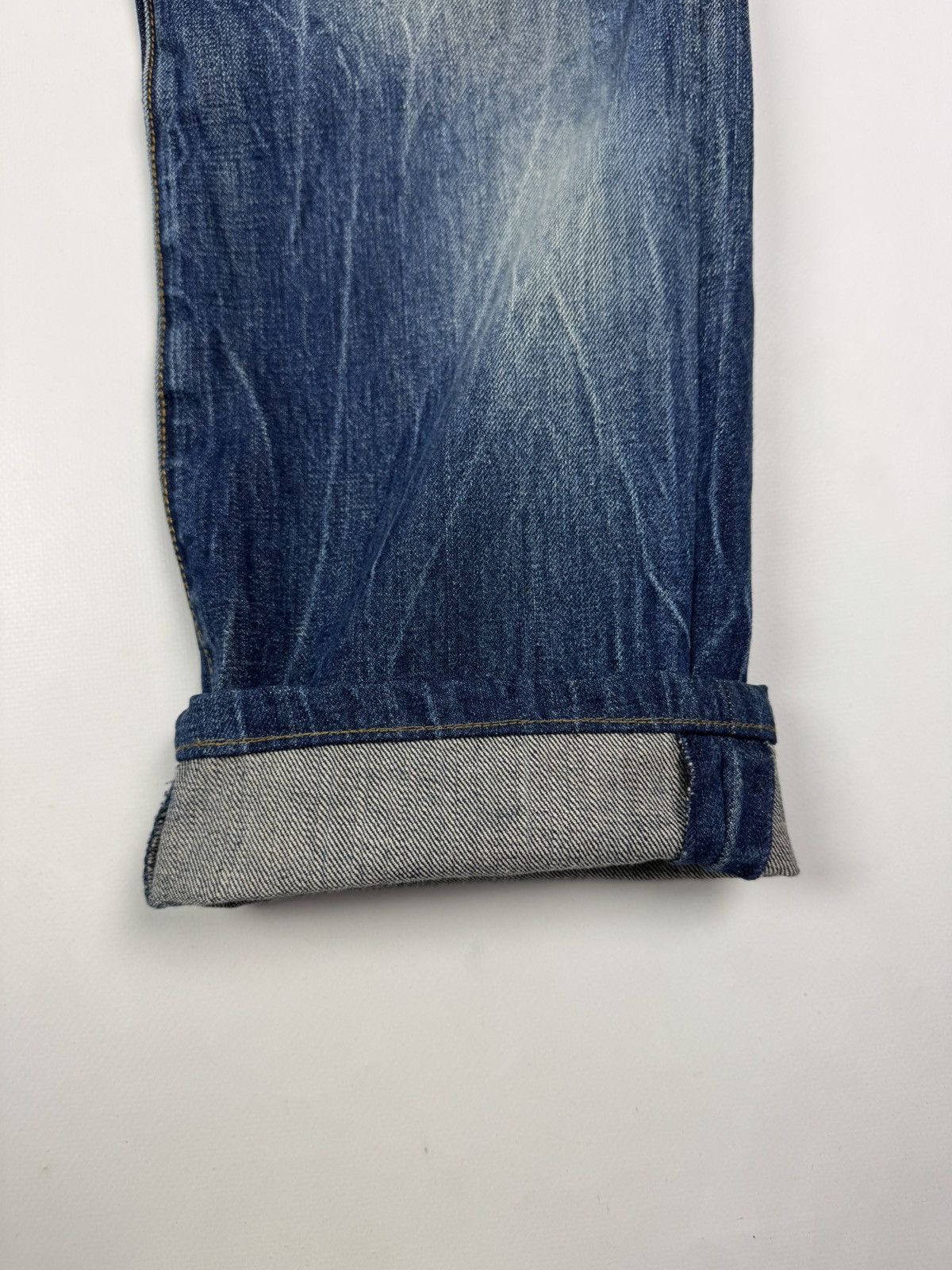Prps PRPS Washed Selvage Denim Jeans Size US 34 / EU 50 - 6 Thumbnail