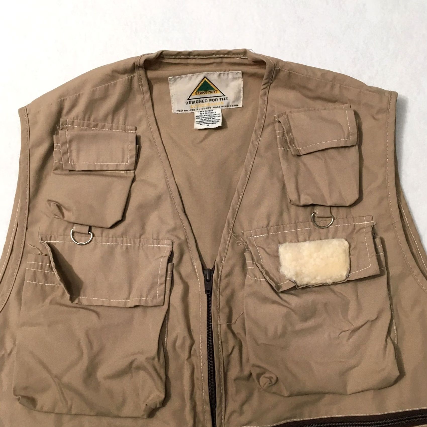 Vintage VINTAGE Cabela's stansport Vest Mens M Beige Fishing Pocket Outdoor Shirt Size US M / EU 48-50 / 2 - 3 Thumbnail