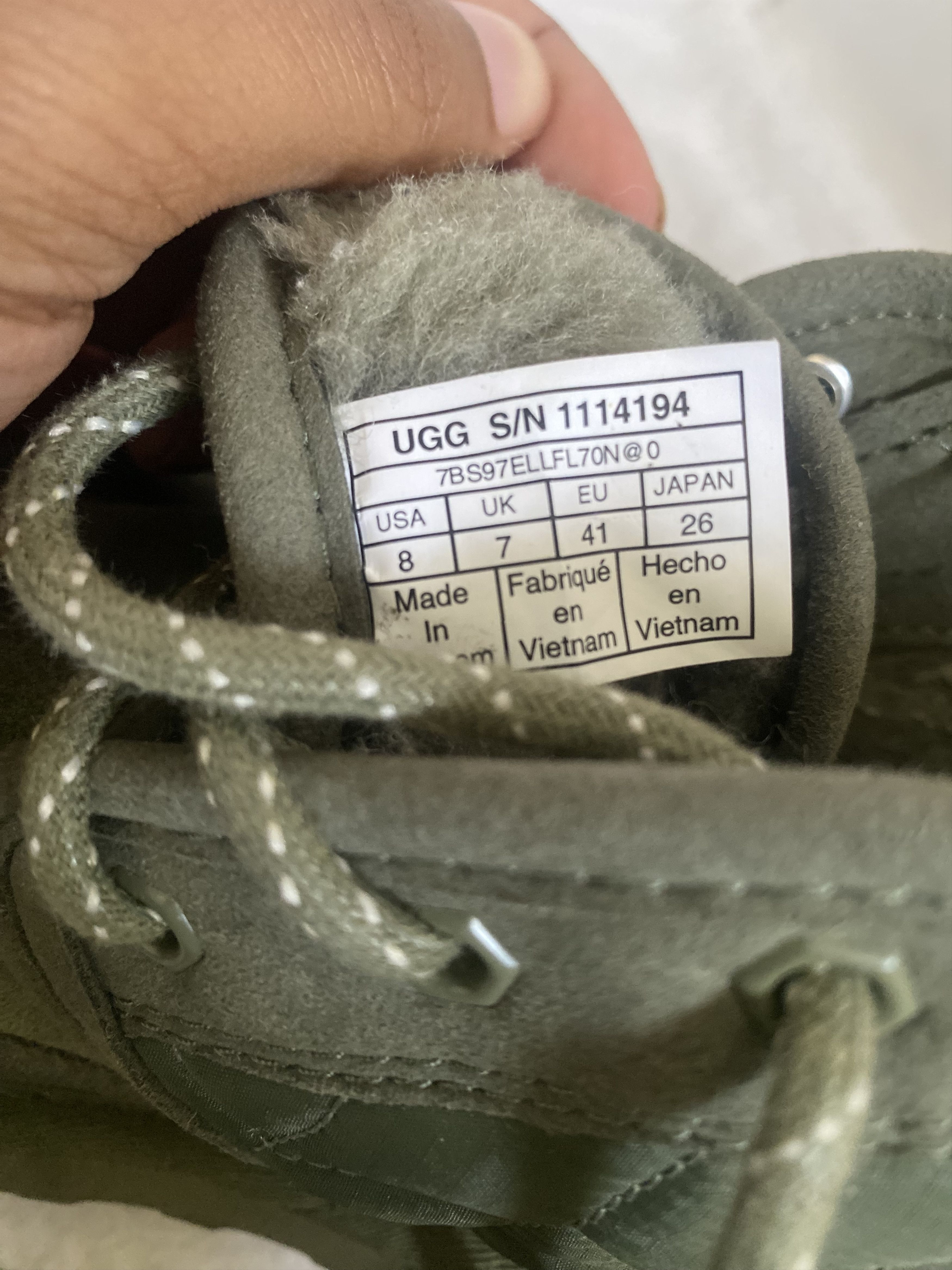 Ugg UGG Neumel Zip Quilting Chukka Boot Size: 8 Size US 8 / EU 41 - 7 Thumbnail