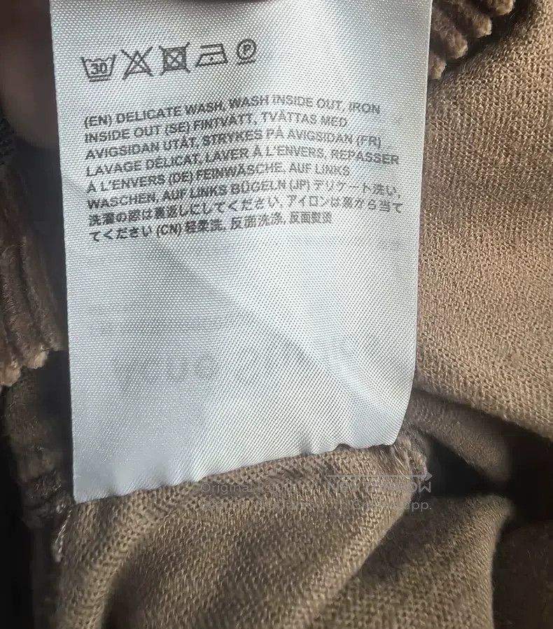 Acne Studios Acne Studios Khaki corduroy work shirt Size US M / EU 48-50 / 2 - 5 Thumbnail