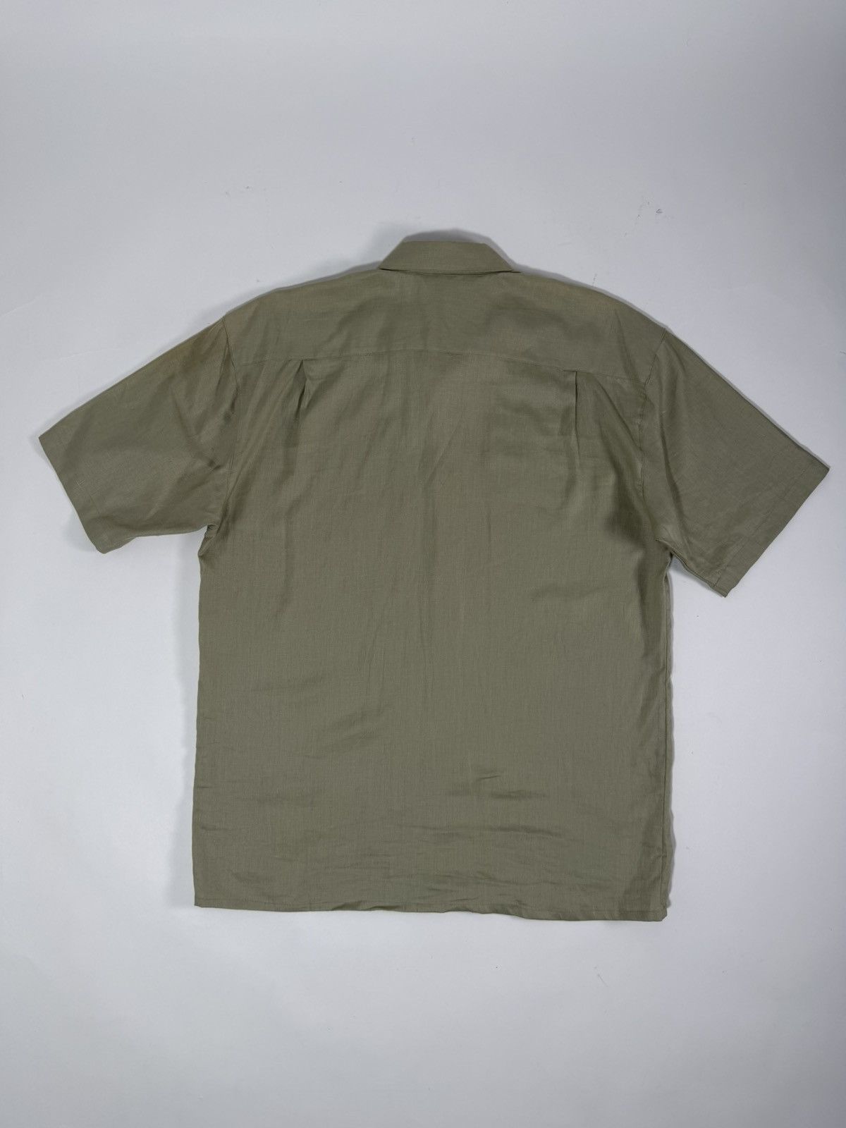 Vintage Successo UOMO By Phita Embroidered Linen Shirt Size US L / EU 52-54 / 3 - 4 Thumbnail