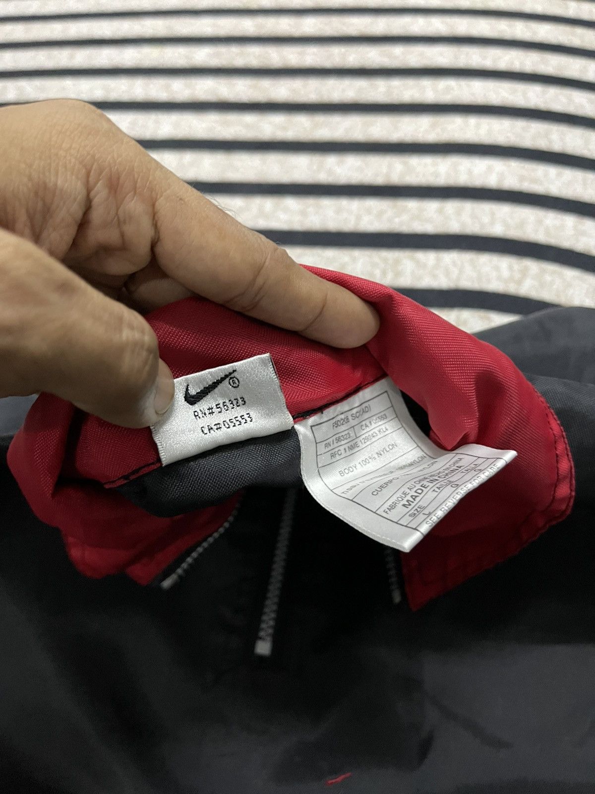 Nike × Vintage 90s NIKE EMBROIDERED LOGO HALF ZIPPER JACKET Size US L / EU 52-54 / 3 - 10 Thumbnail