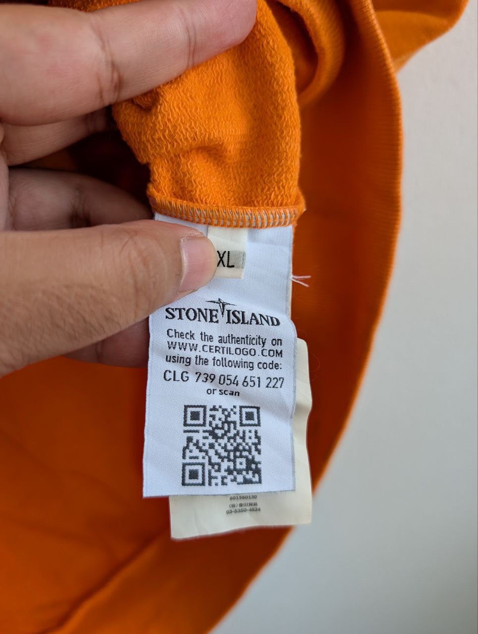 Stone Island STONE ISLAND sleeveless orange full zipper sweater Size US XL / EU 56 / 4 - 9 Thumbnail