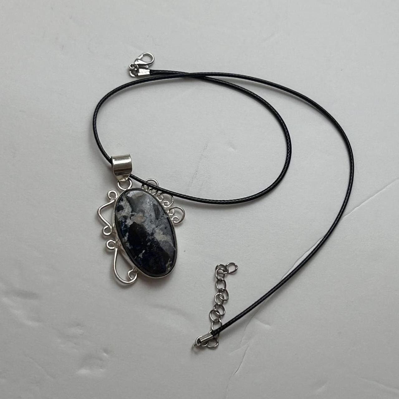Other Arizona Chrysocolla Gemstone 925 Silver Pendant Necklace Size ONE SIZE - 6 Thumbnail