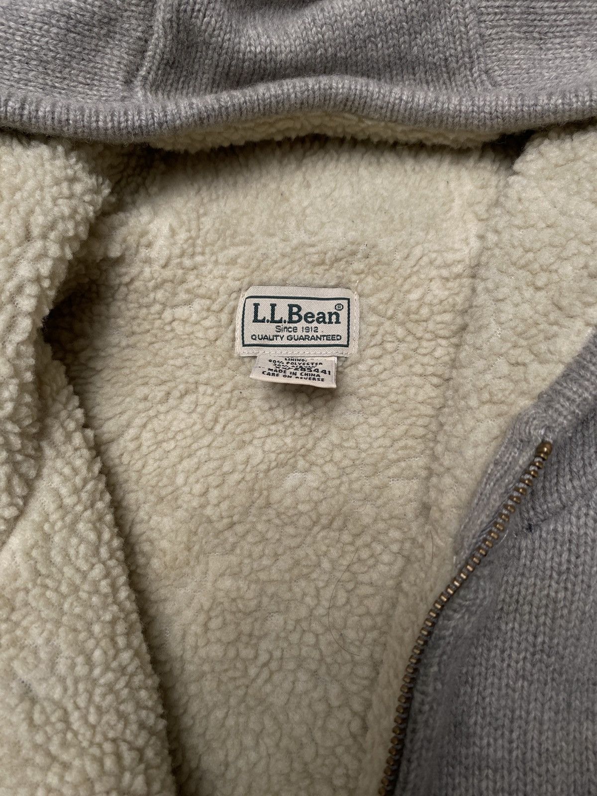 L.L. Bean × Vintage Vintage L.L Bean Zipper Hoodie 1990s Size US XXL / EU 58 / 5 - 8 Thumbnail